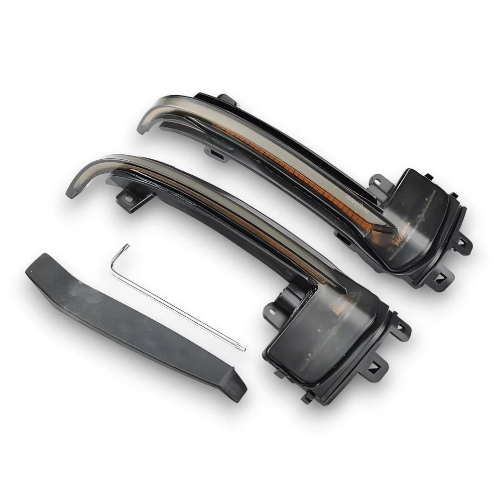 Audi A3/S3/RS3/A4/S4/RS5/A6/S6/RS6/A8/S8/Q3/SQ3 | B8/B8.5/8K/4F/C6/D3/8P Dynamic Sequential Smoked Mirror Indicator Blinker | 2008 - 2016 - Image 3