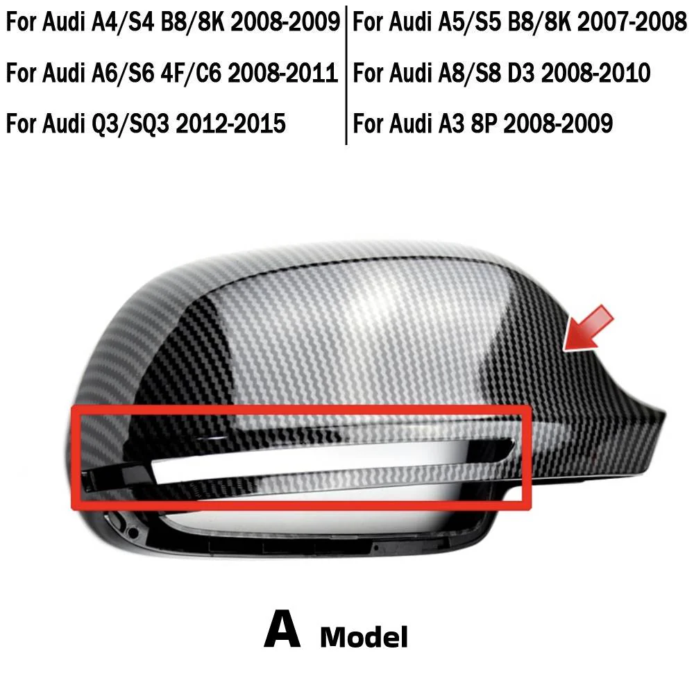 Audi A3/S3/RS3/A4/S4/RS5/A6/S6/RS6/A8/S8/Q3/SQ3 | B8/B8.5/8K/4F/C6/D3/8P Dynamic Sequential Smoked Mirror Indicator Blinker | 2008 - 2016 - Image 6