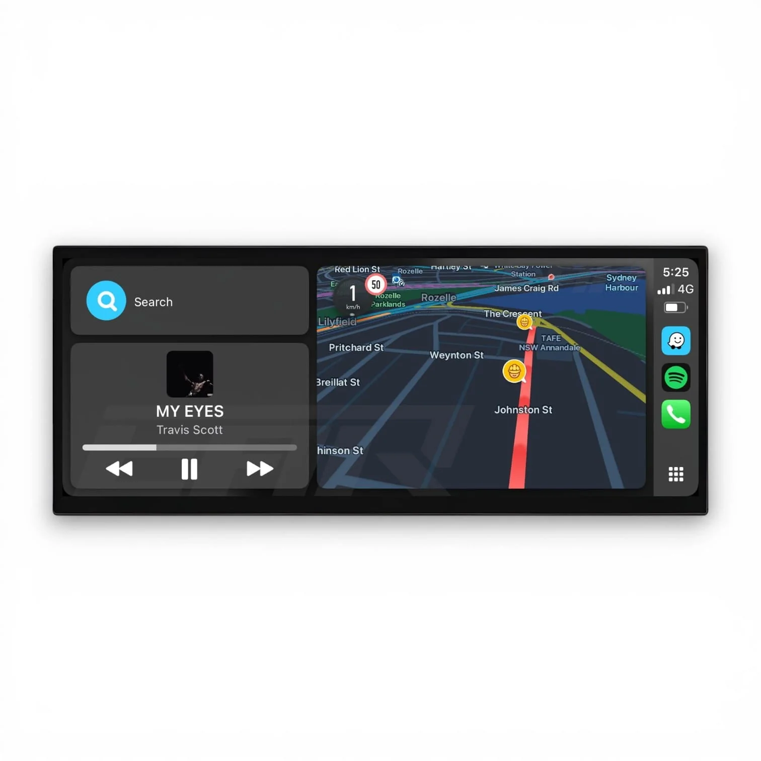 Audi Q2 / SQ2 | 12.3" Linux CarPlay/Android Touchscreen Display | 2016 - 2023 - Image 5