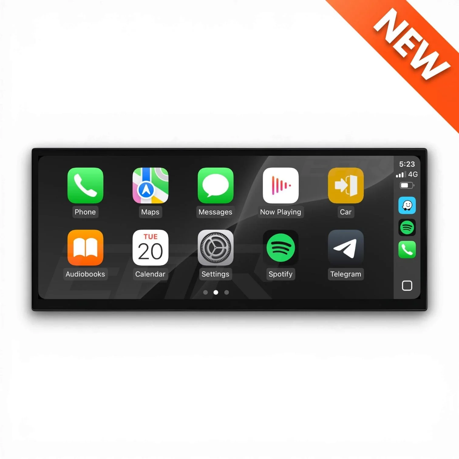 Audi A3 / S3 / RS3 | 8V / 8V.5 | 12.3" Linux CarPlay/Android Touchscreen Display | 2010 - 2020