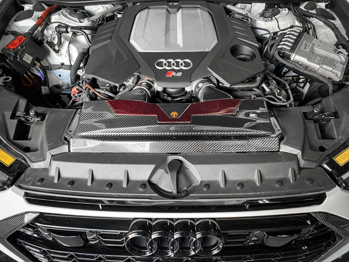 ARMASPEED Audi RS6 | C8 | Carbon Fiber Intake Cover - Image 6
