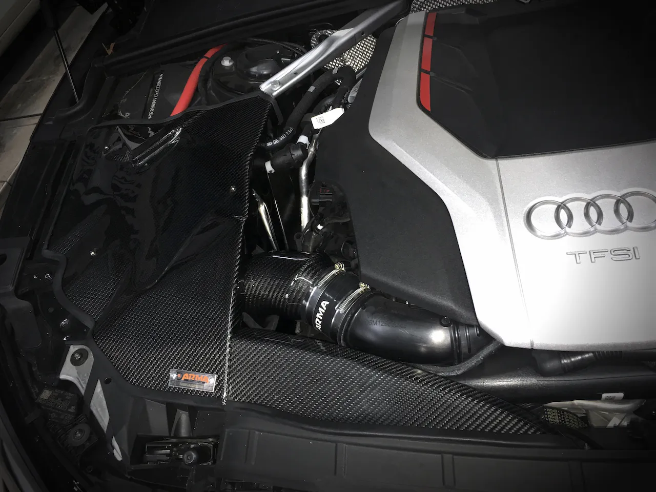 ARMASPEED Audi S4 / RS4 / S5 / RS5 | B9 / B9.5 3.0T | Carbon Fiber Cold Air Intake - Image 2