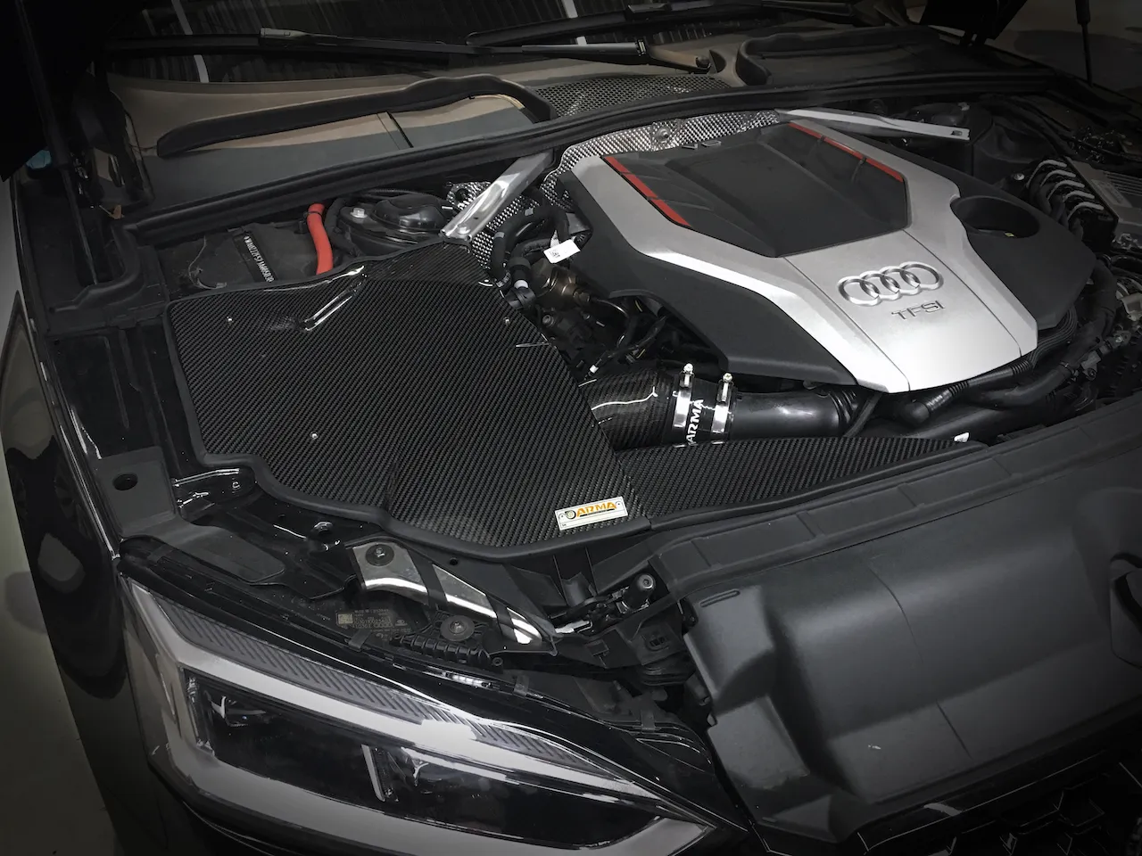 ARMASPEED Audi S4 / RS4 / S5 / RS5 | B9 / B9.5 3.0T | Carbon Fiber Cold Air Intake - Image 3