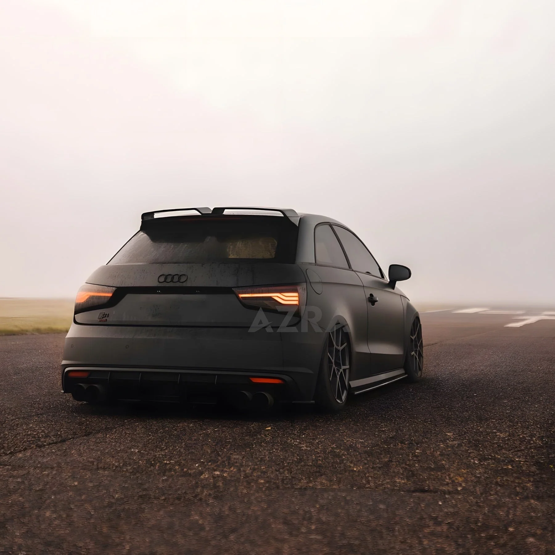 AZRA Audi A1 / S1 | 8X | Carbon Fiber Rear Spoiler Wing | 2010 - 2018 - Image 7