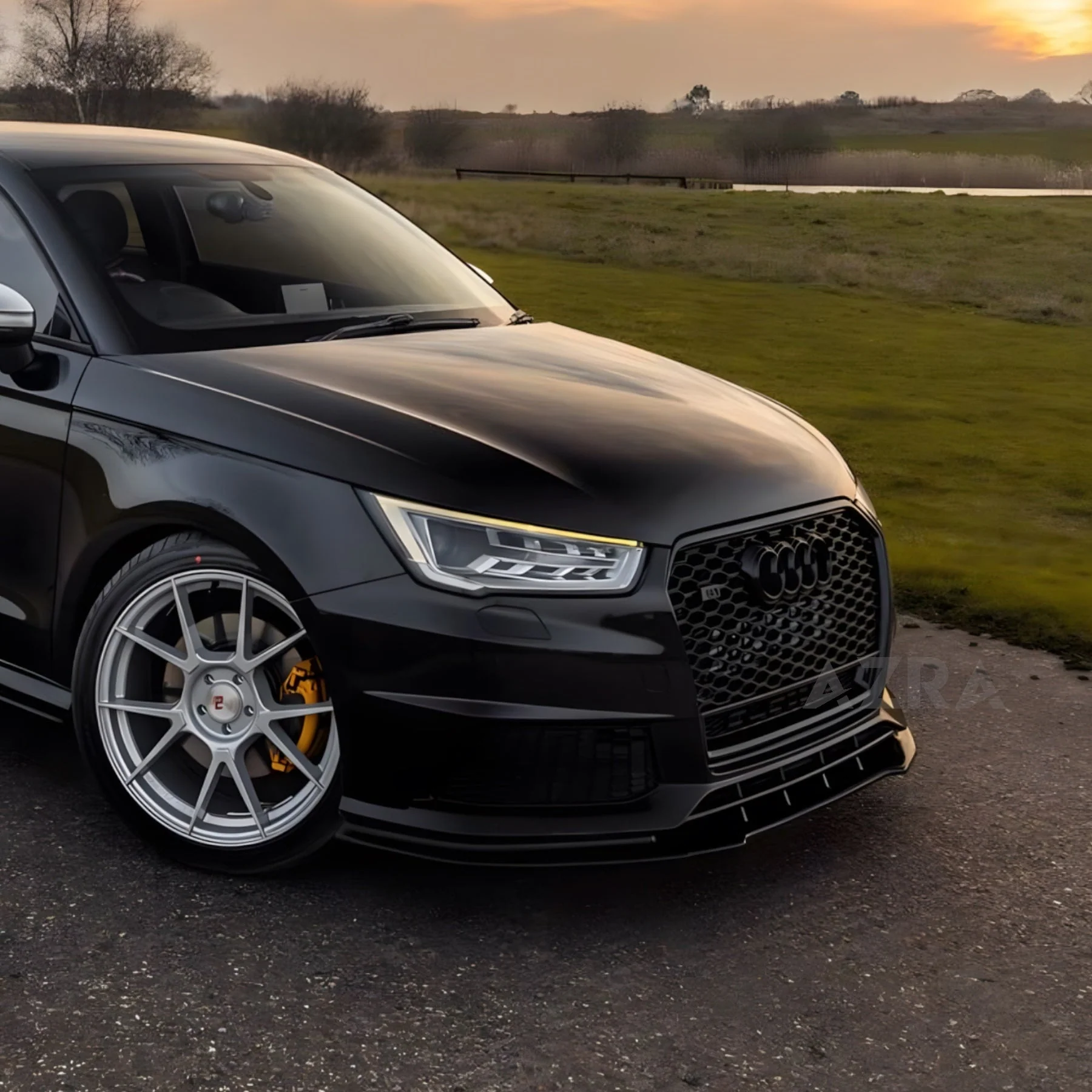 AZRA Audi A1 / S1 | 8X | RS Style Customizable Honeycomb Front Grille | 2015 - 2018 - Image 10
