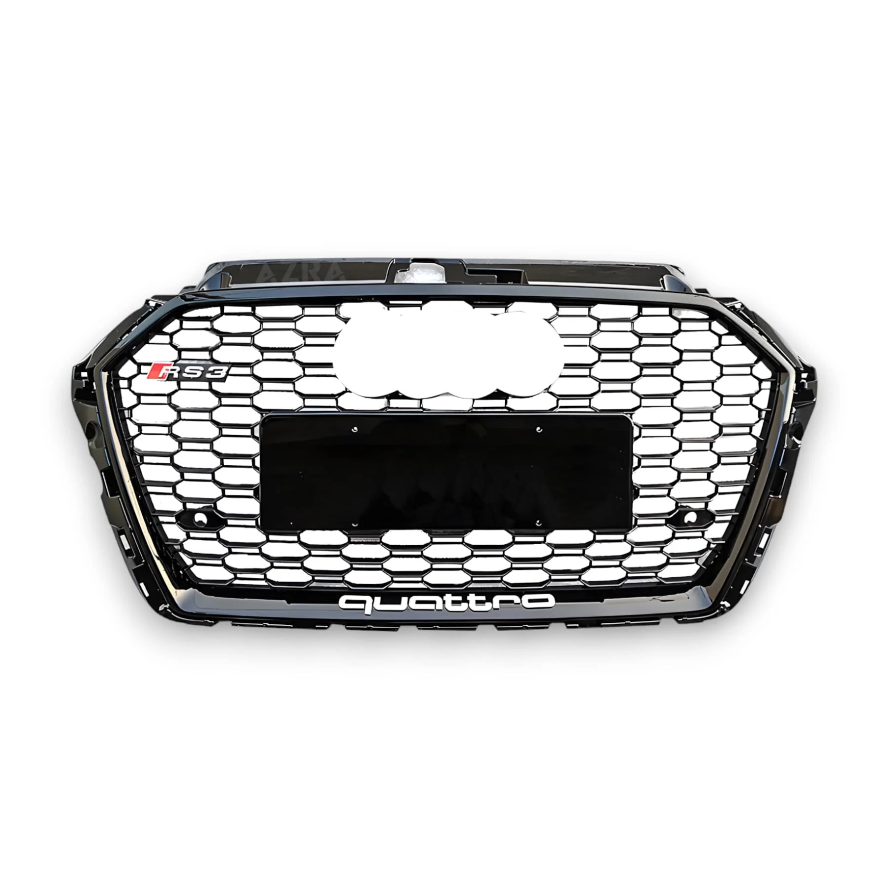 AZRA Audi A3 / S3 | 8V.5 | RS Style Customizable Honeycomb Front Grille | 2017 - 2019 - Image 2