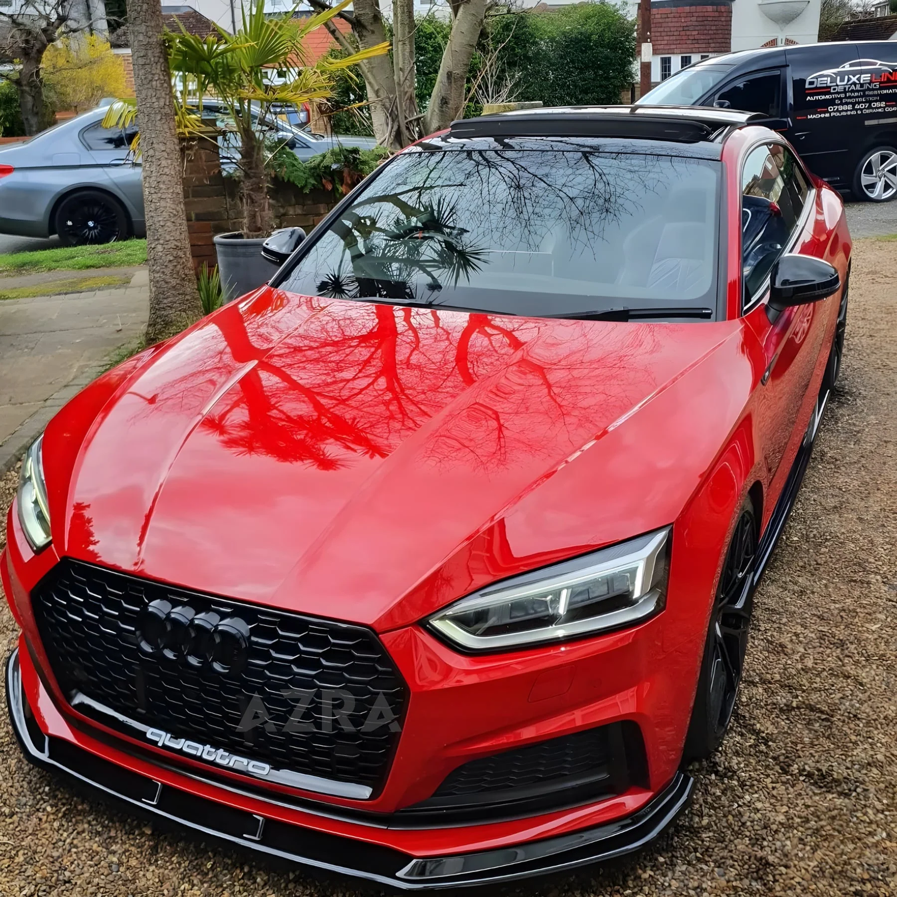 AZRA Audi A5 / S5 | F5/B9 | RS Style Customizable Honeycomb Front Grille | 2016 - 2020 - Image 9