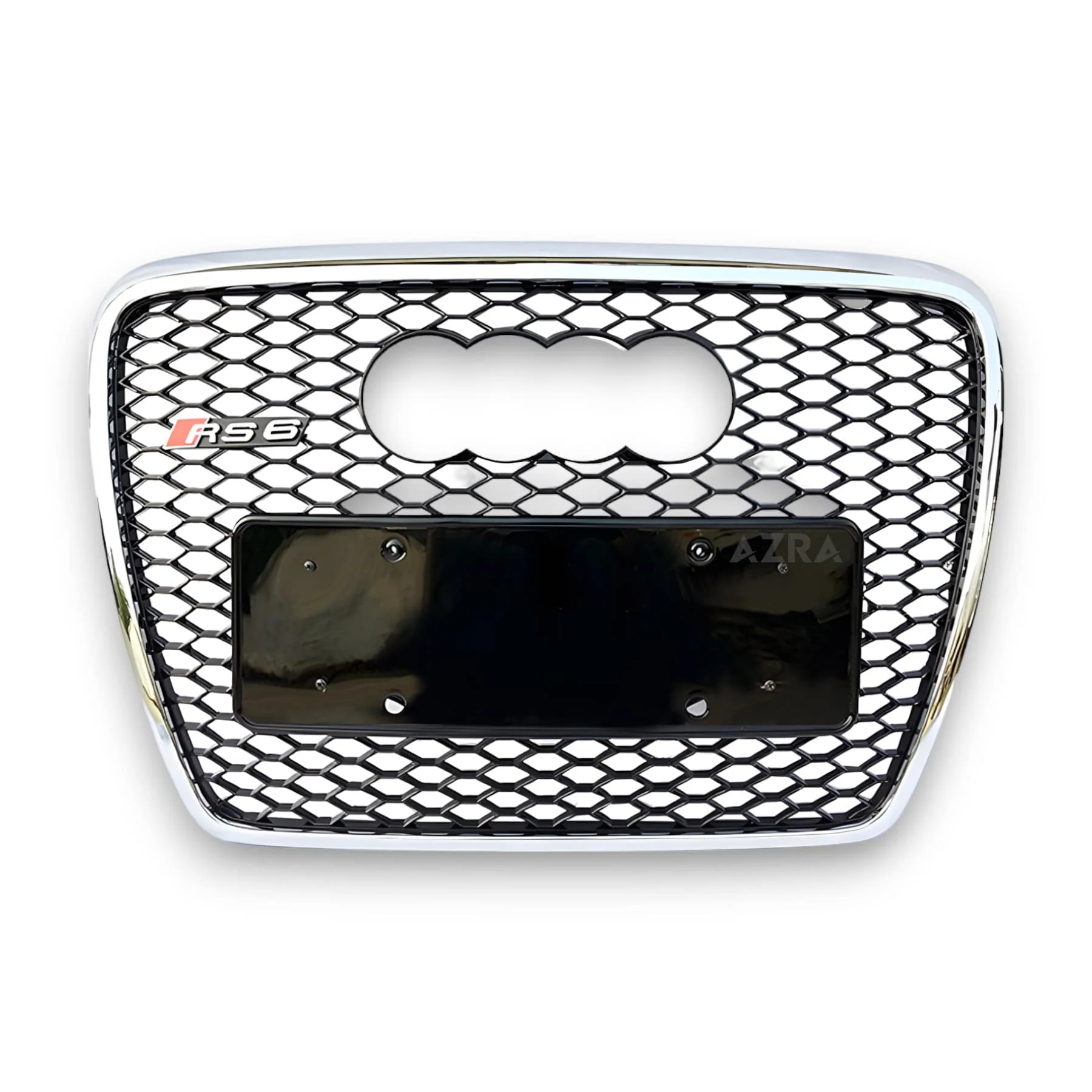 AZRA Audi A6 / S6 | C6 | RS Style Customizable Honeycomb Front Grille | 2004 - 2011 - Image 2