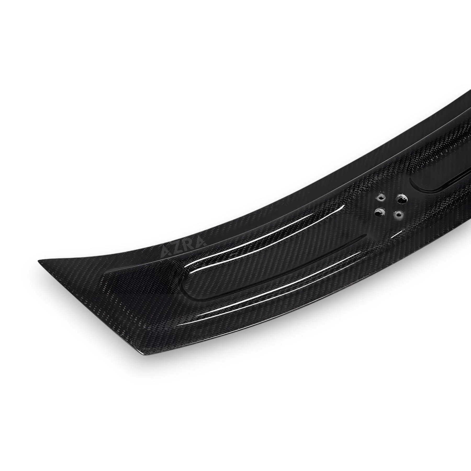 AZRA Audi A7 / S7 / RS7 Sedan | C8 | Carbon Fiber 'OEM' Rear Spoiler Lip | 2018 - 2025 - Image 8