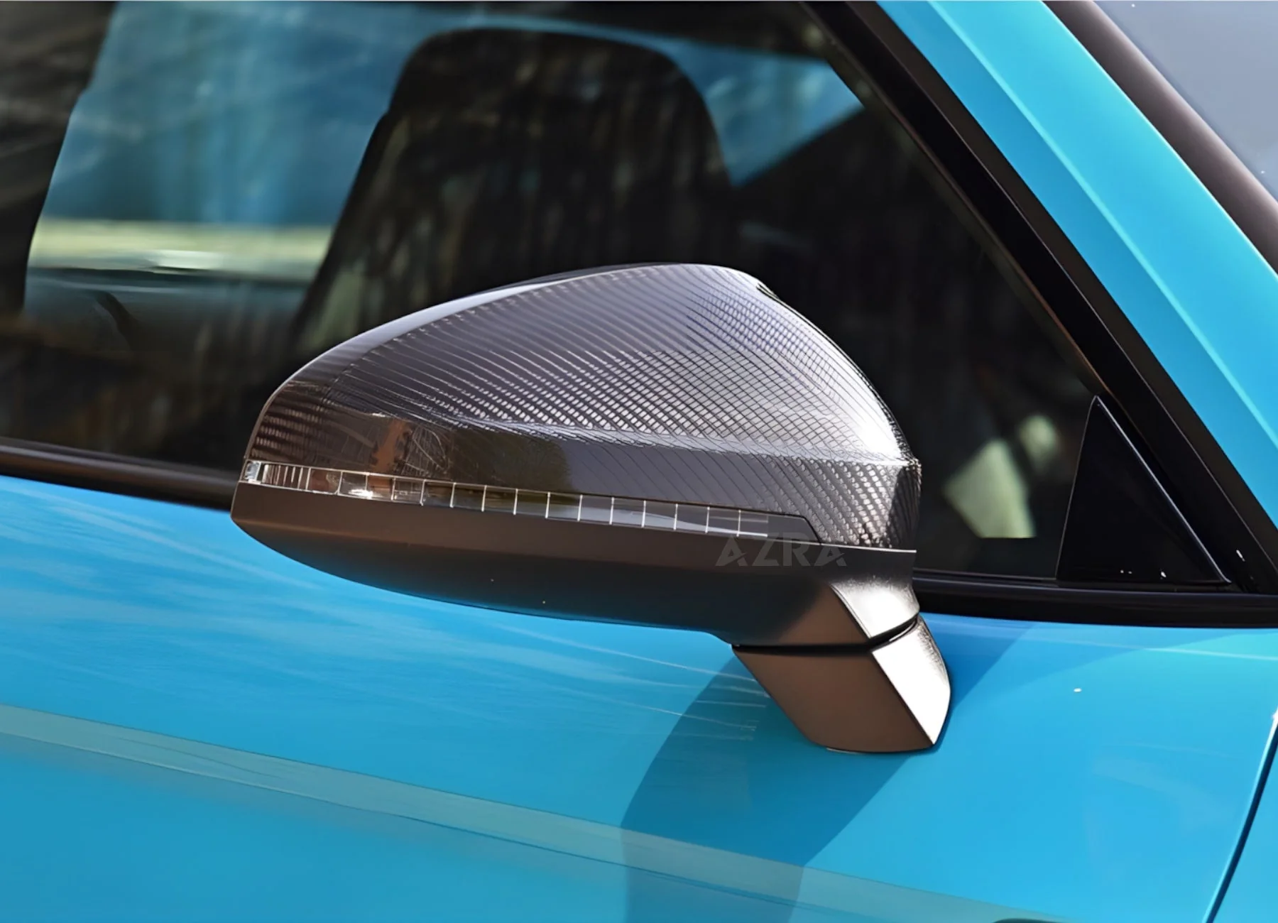 AZRA Audi A4 / S4 / RS4 / A5 / S5 / RS5 | B9 | Carbon Fiber Mirror Caps | 2016 - 2020 - Image 8