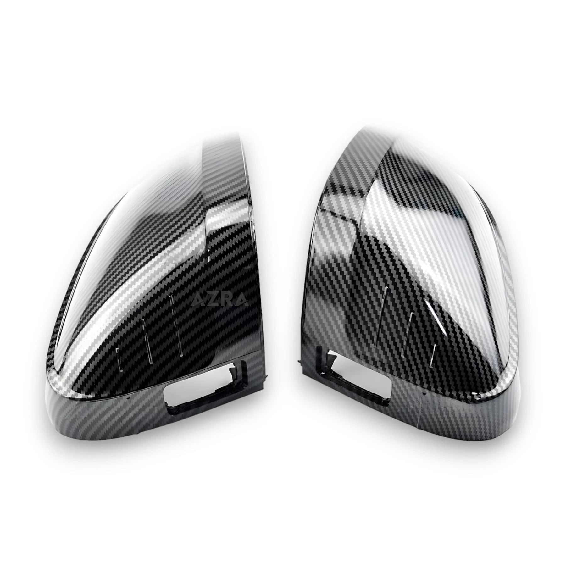 AZRA Audi A4 / S4 / RS4 / A5 / S5 / RS5 | B9 | Gloss Black / Carbon Print Mirror Caps | 2016 - 2020 - Image 3