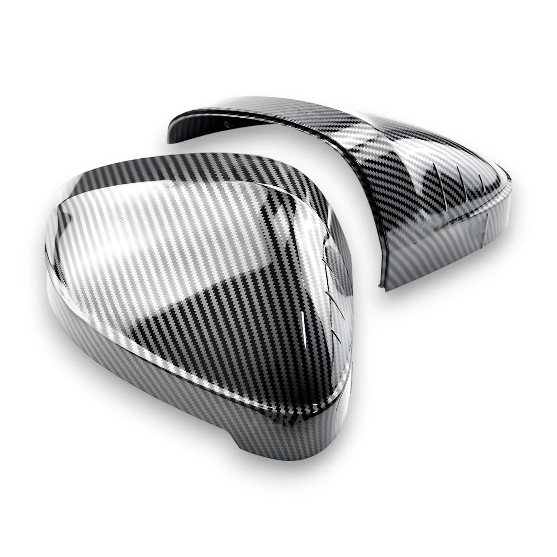 AZRA Audi A4 / S4 / RS4 / A5 / S5 / RS5 | B9 | Gloss Black / Carbon Print Mirror Caps | 2016 - 2020 - Image 4