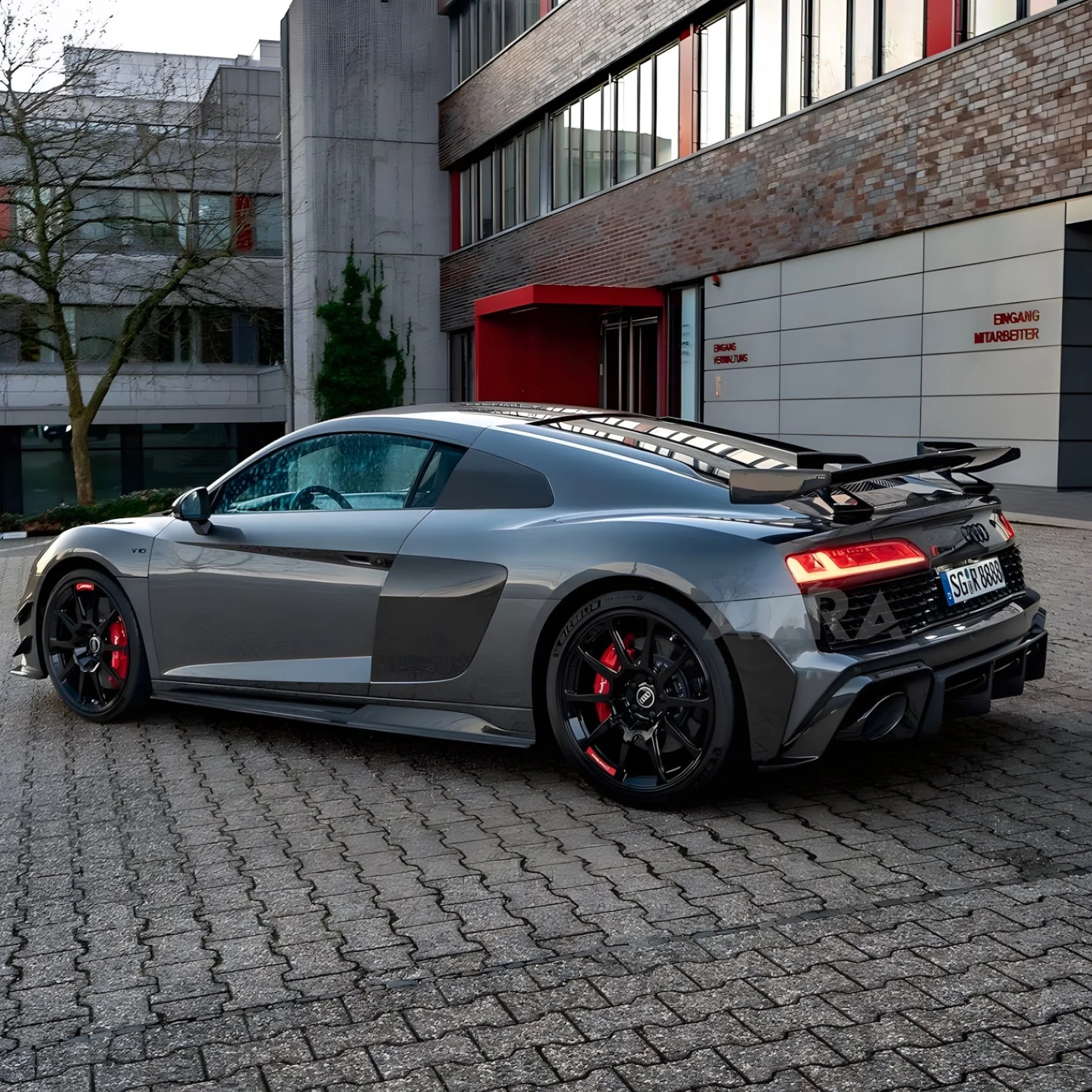AZRA Audi R8 | 4S | Carbon Fiber V1 Rear Diffuser | 2019 - 2024 - Image 13