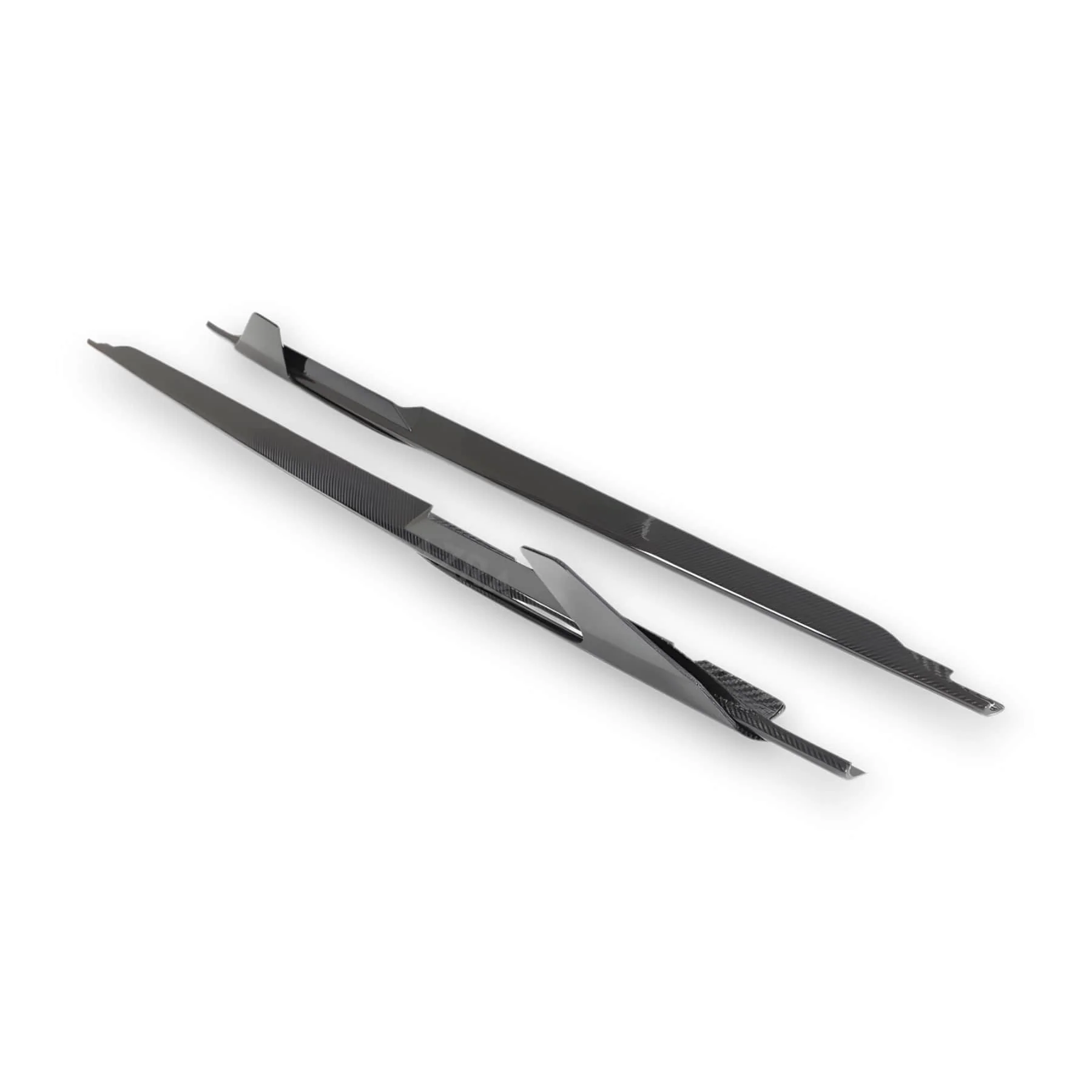 AZRA Audi R8 | 4S | Carbon Fiber V2 Aggressive Side Skirts | 2019 - 2024 - Image 2