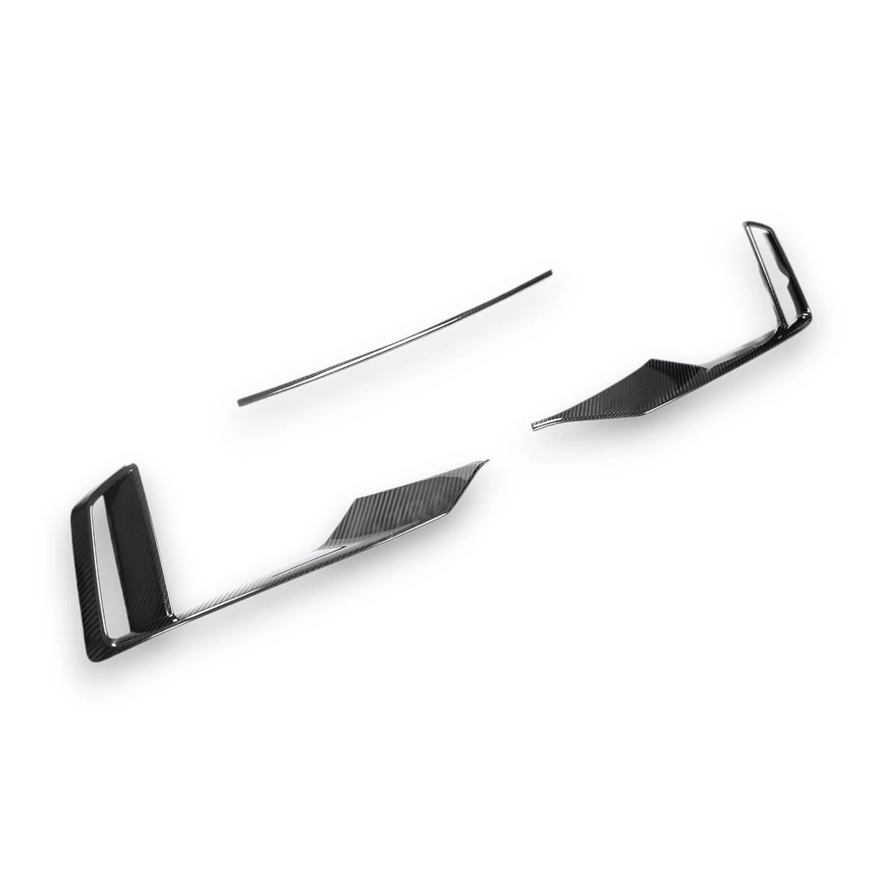 AZRA Audi RS3 | 8V.5 | Carbon Fiber Front Bumper Lower Splitter | 2017 - 2020 - Image 4