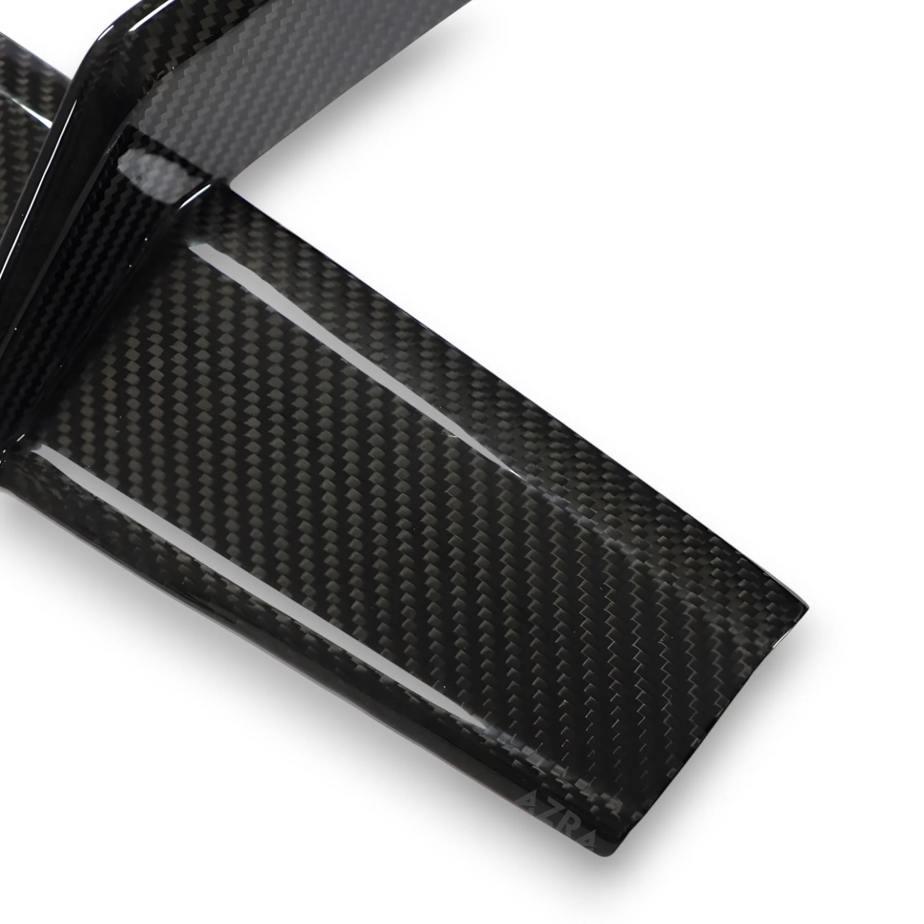 AZRA Audi RS6 / RS7 Avant | C8 | Carbon Fiber 'ABT' Front Air Vent Trims | 2020 - 2025 - Image 6