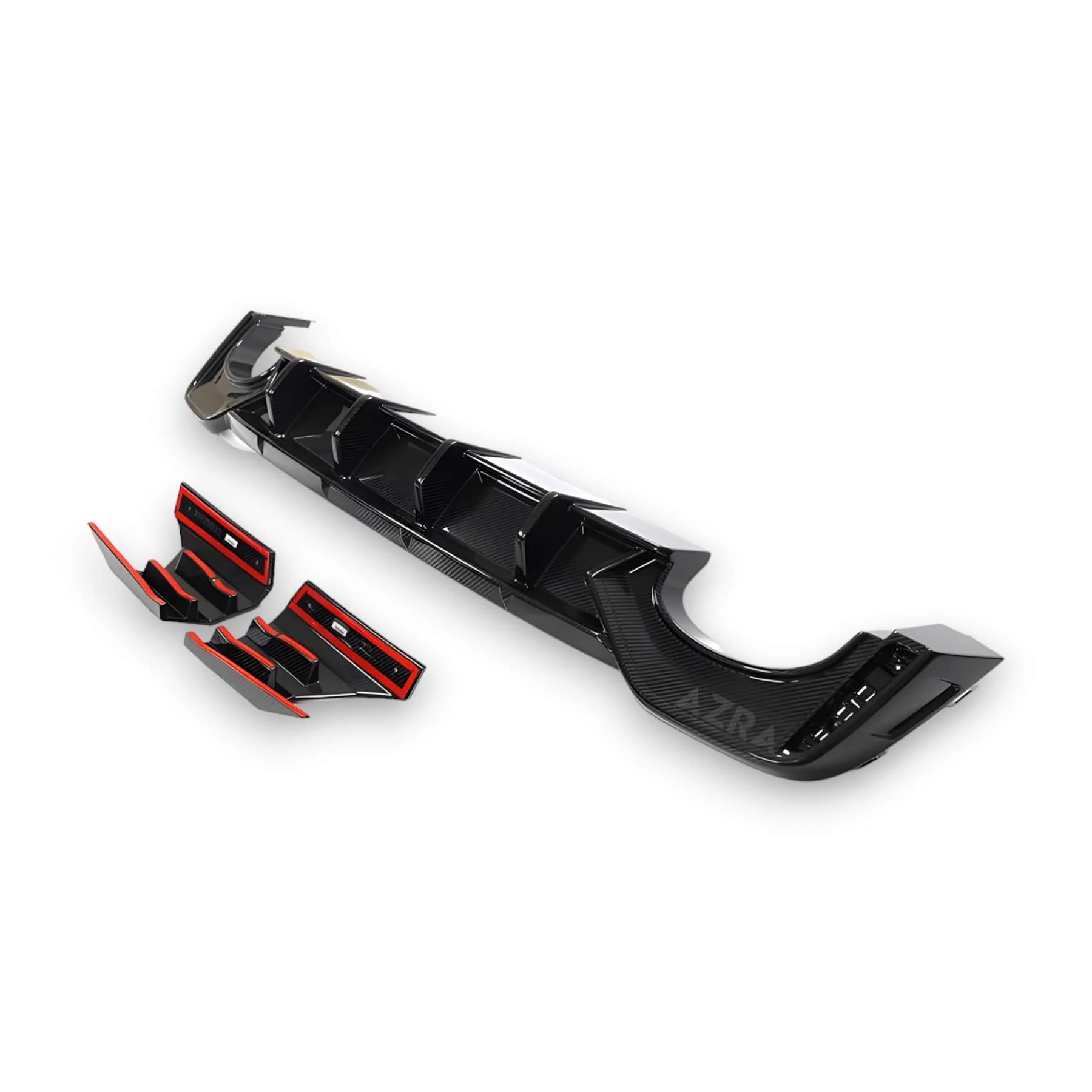 AZRA Audi RS6 / RS7 Avant | C8 | Carbon Fiber V1 Rear Diffuser | 2020 - 2025 - Image 4