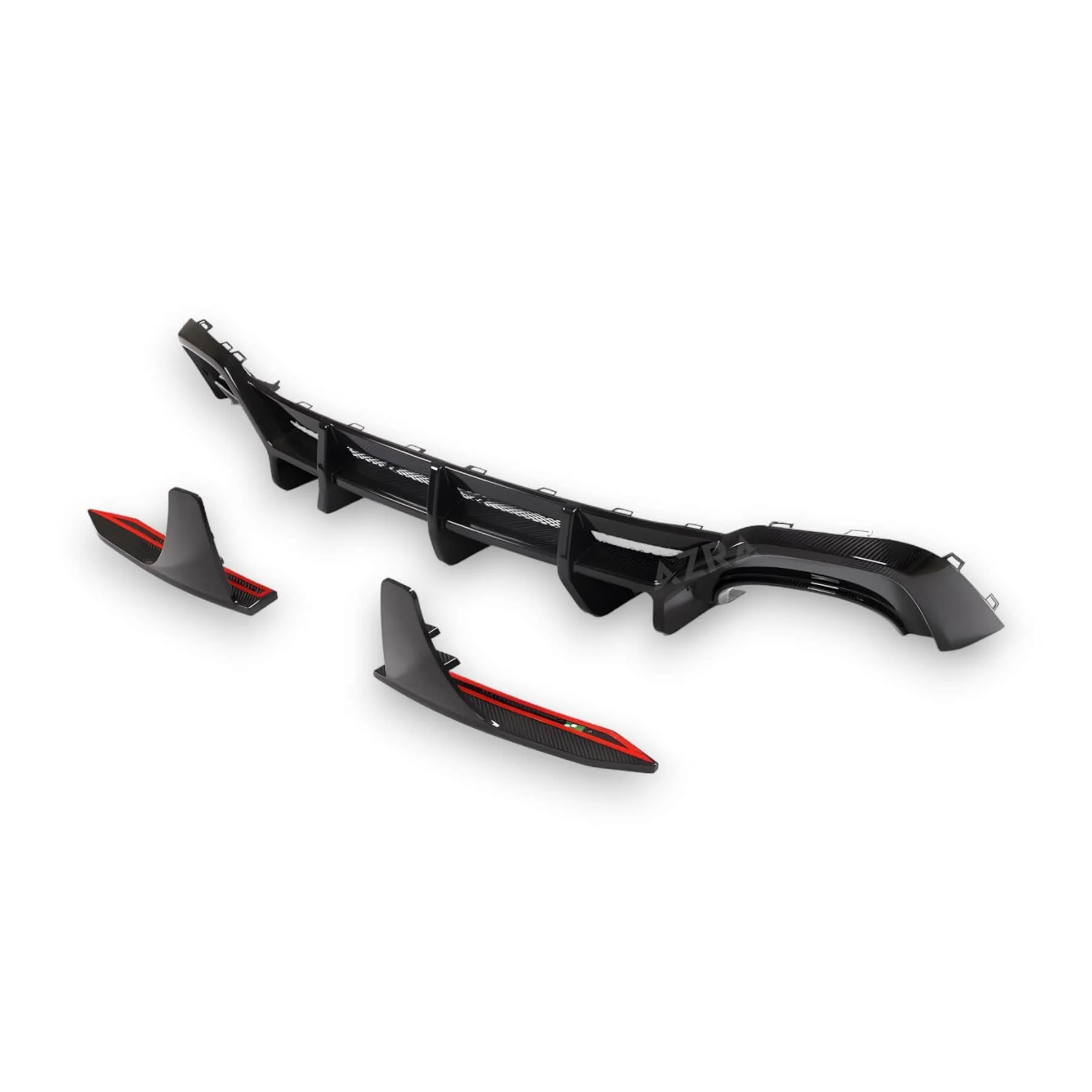 AZRA Audi RS6 / RS7 Avant | C8 | Carbon Fiber V2 Rear Diffuser | 2020 - 2025 - Image 3