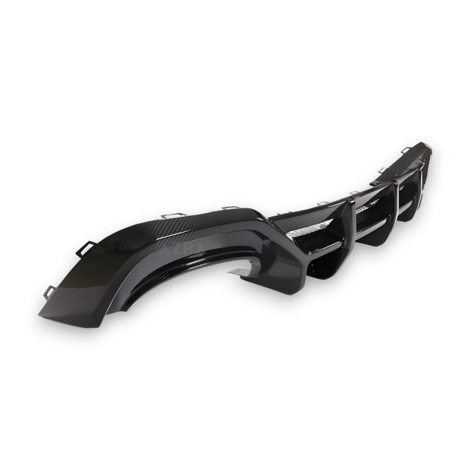 AZRA Audi RS6 / RS7 Avant | C8 | Carbon Fiber V2 Rear Diffuser | 2020 - 2025 - Image 7