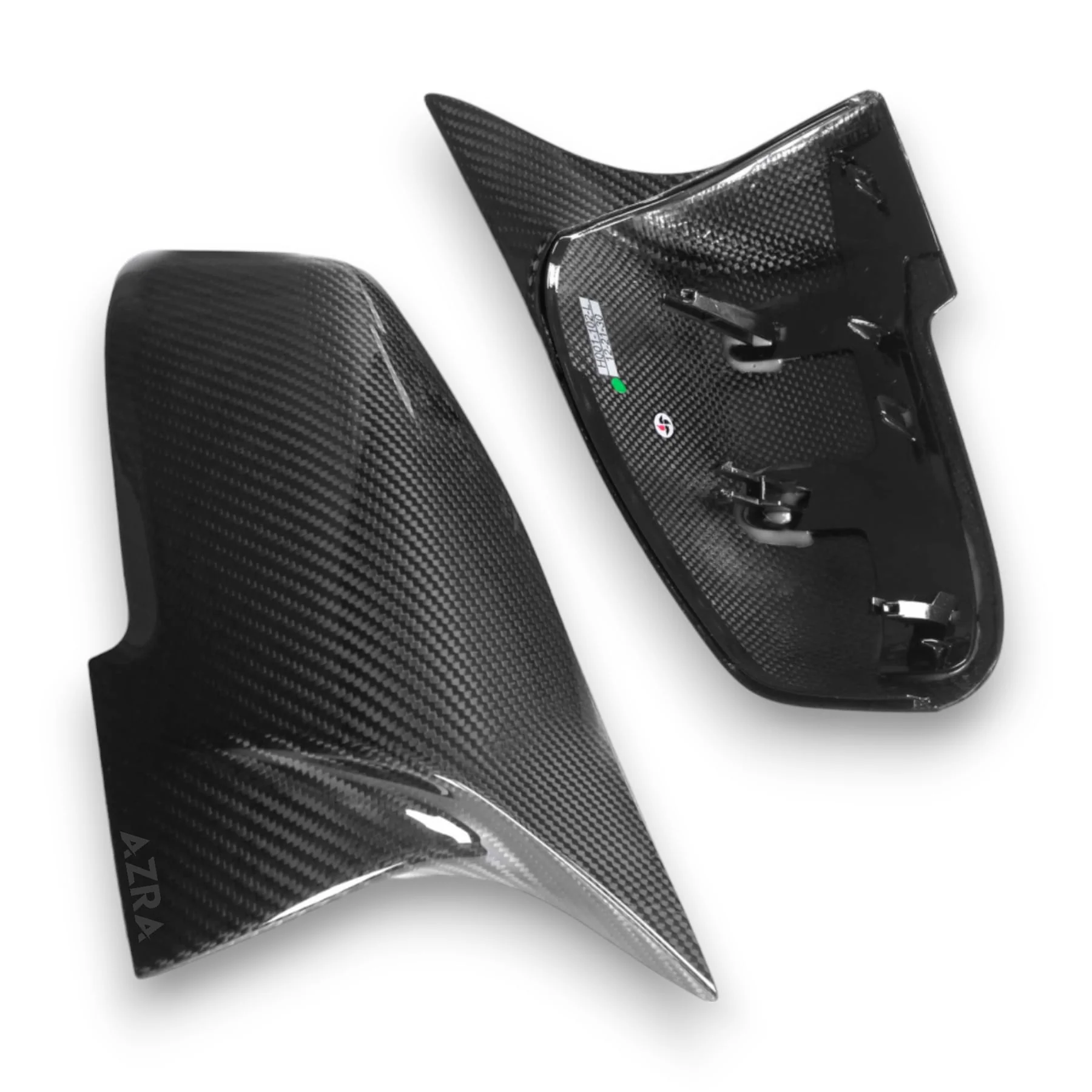 AZRA BMW 1 / 2 / 3 / 4 Series | F20/F22/F30/F32 | Carbon Fiber Replacement Mirror Caps - Image 5