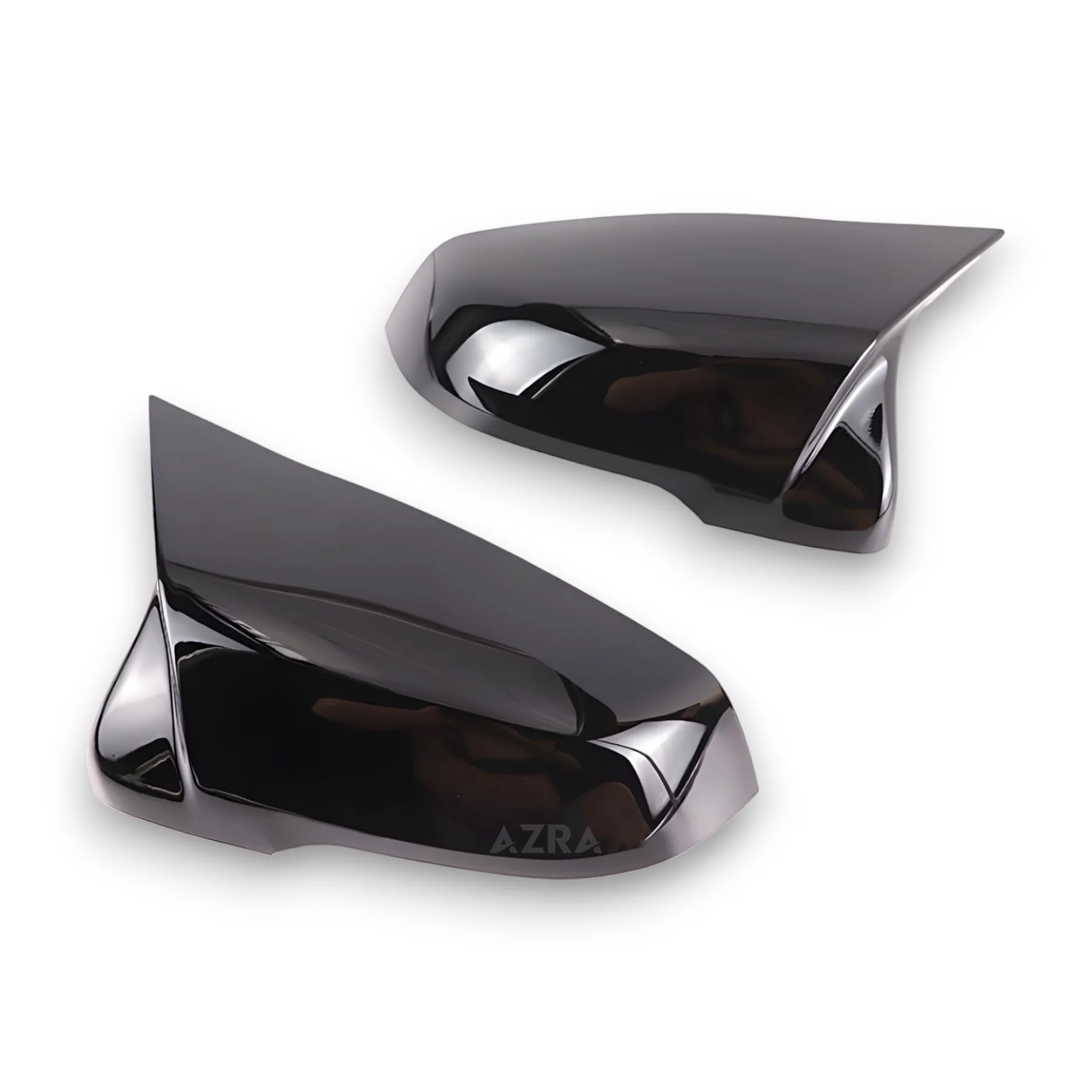 AZRA BMW 1/2 Series X1/X2 | F39/F40/F44/F48/F49 | Gloss Black / Carbon Look Mirror Caps | 2016 - 2023 - Image 3