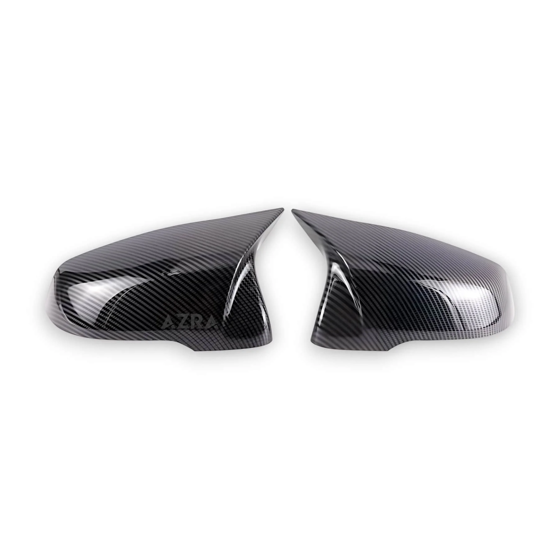 AZRA BMW 1/2 Series X1/X2 | F39/F40/F44/F48/F49 | Gloss Black / Carbon Look Mirror Caps | 2016 - 2023 - Image 5