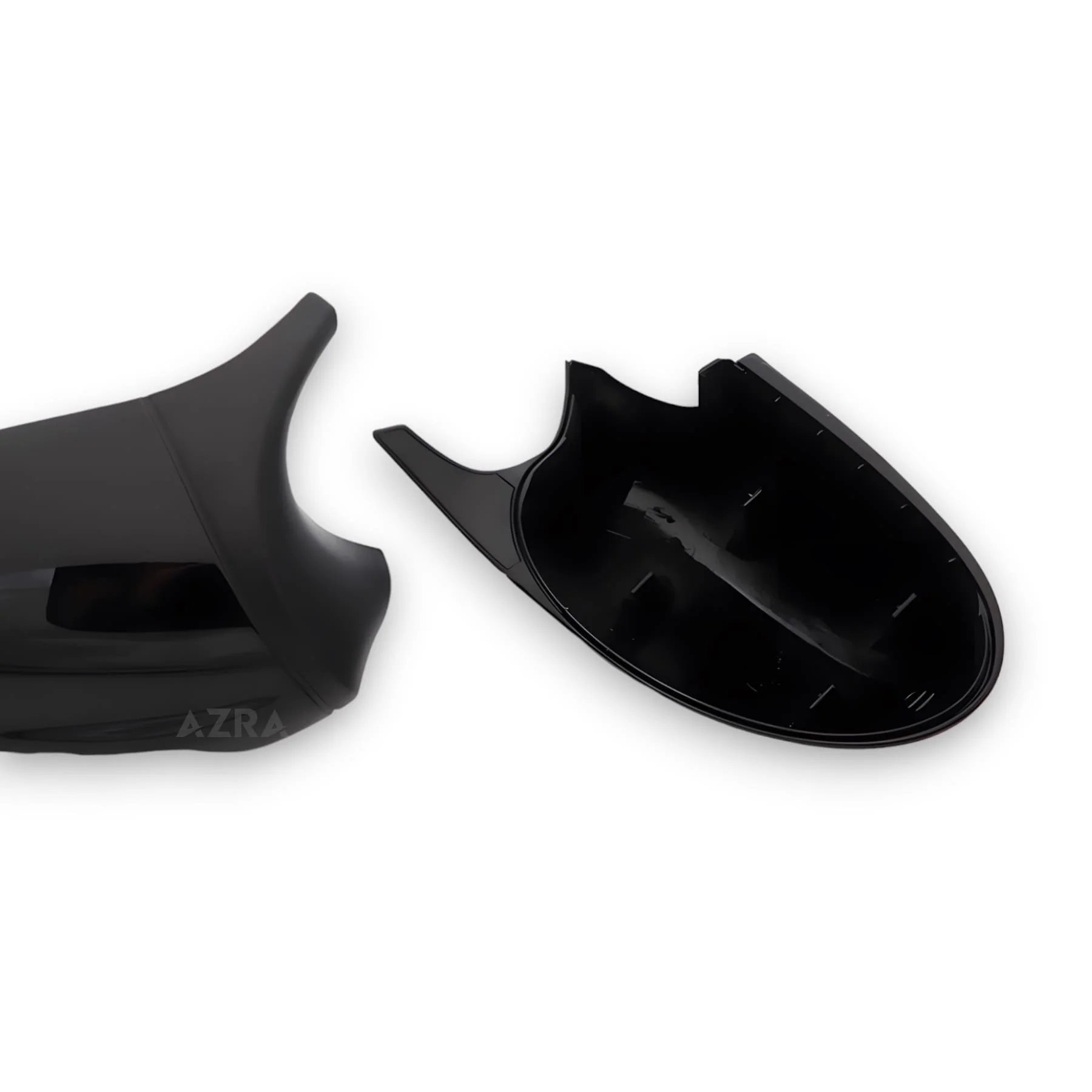 AZRA BMW 1 / 3 Series | E8X/E9X | Gloss Black / Carbon Print Mirror Caps | 2004 - 2013 - Image 5