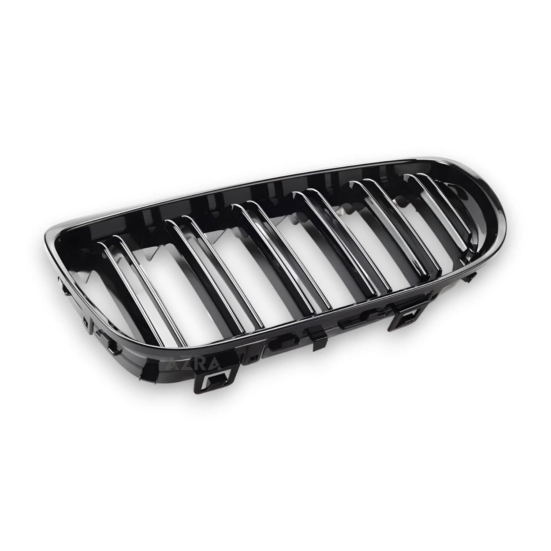 AZRA BMW 3 Series LCI | E90 / E91 | Gloss Black Front Grilles | 2009 - 2012 - Image 5
