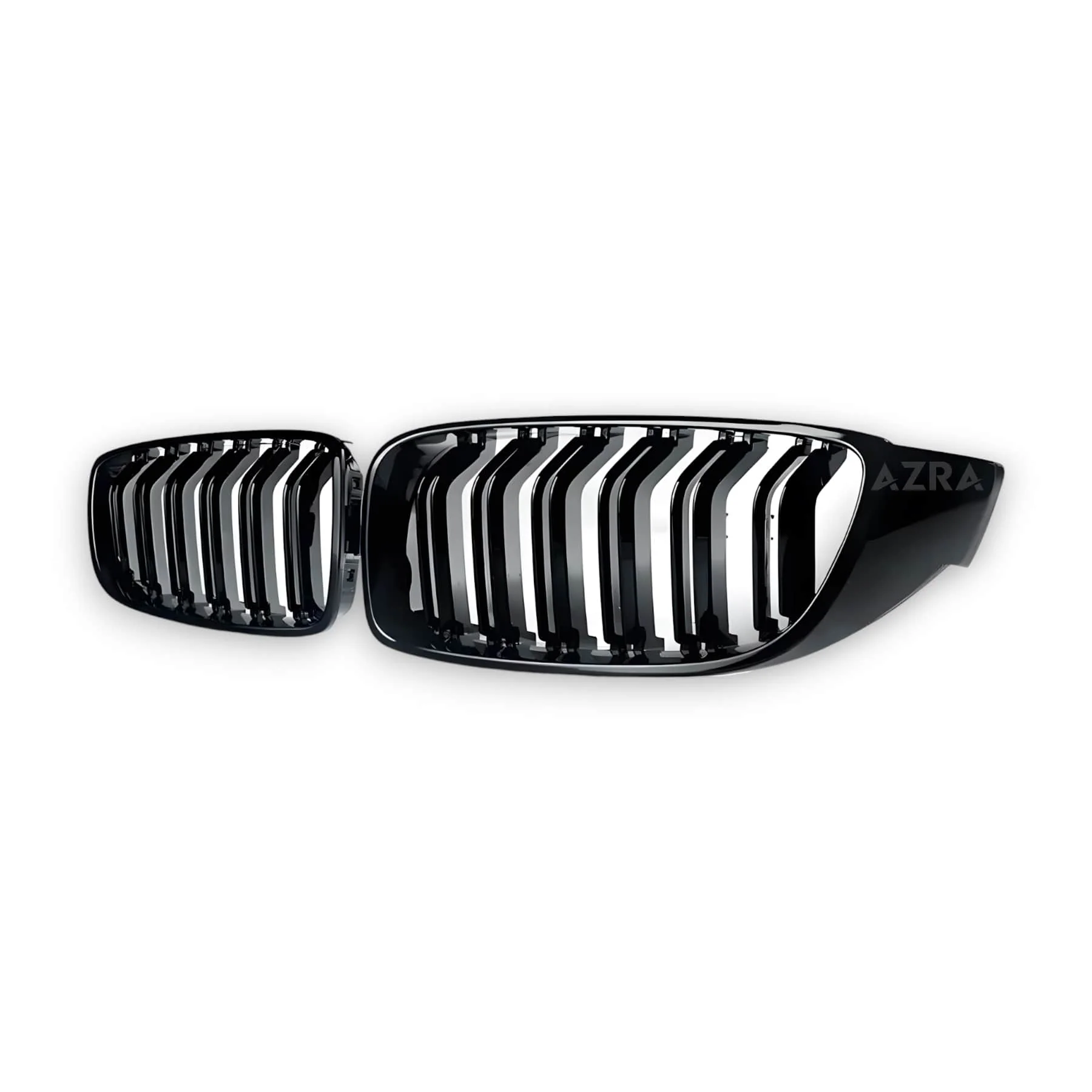 AZRA BMW 4 Series | F32 / F33 / F36 | Gloss Black Front Grilles | 2013 - 2020 - Image 3