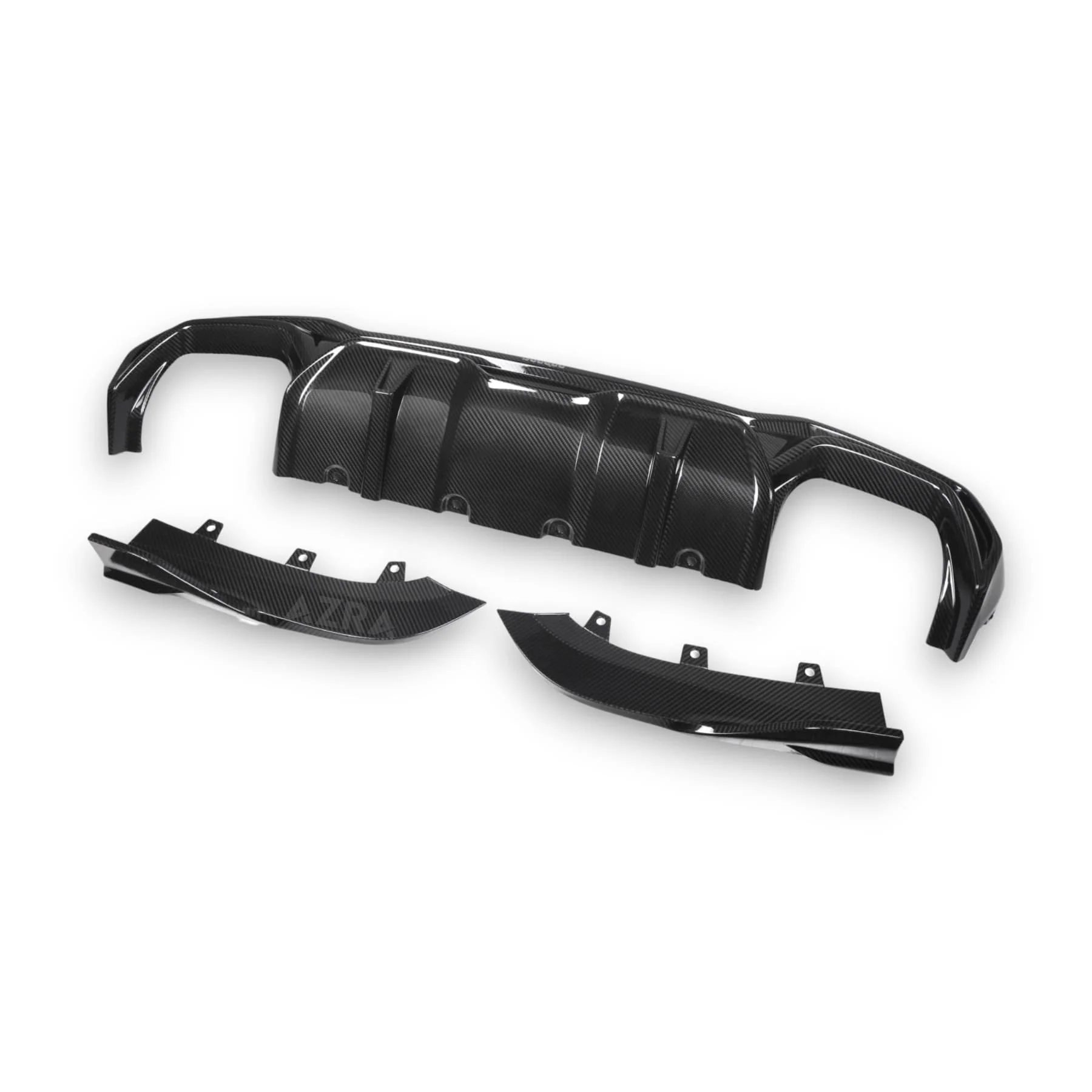 AZRA BMW 4 Series | G22 / G23 | Carbon Fiber Aggressive Rear Diffuser | 2021 - 2025 - Image 3