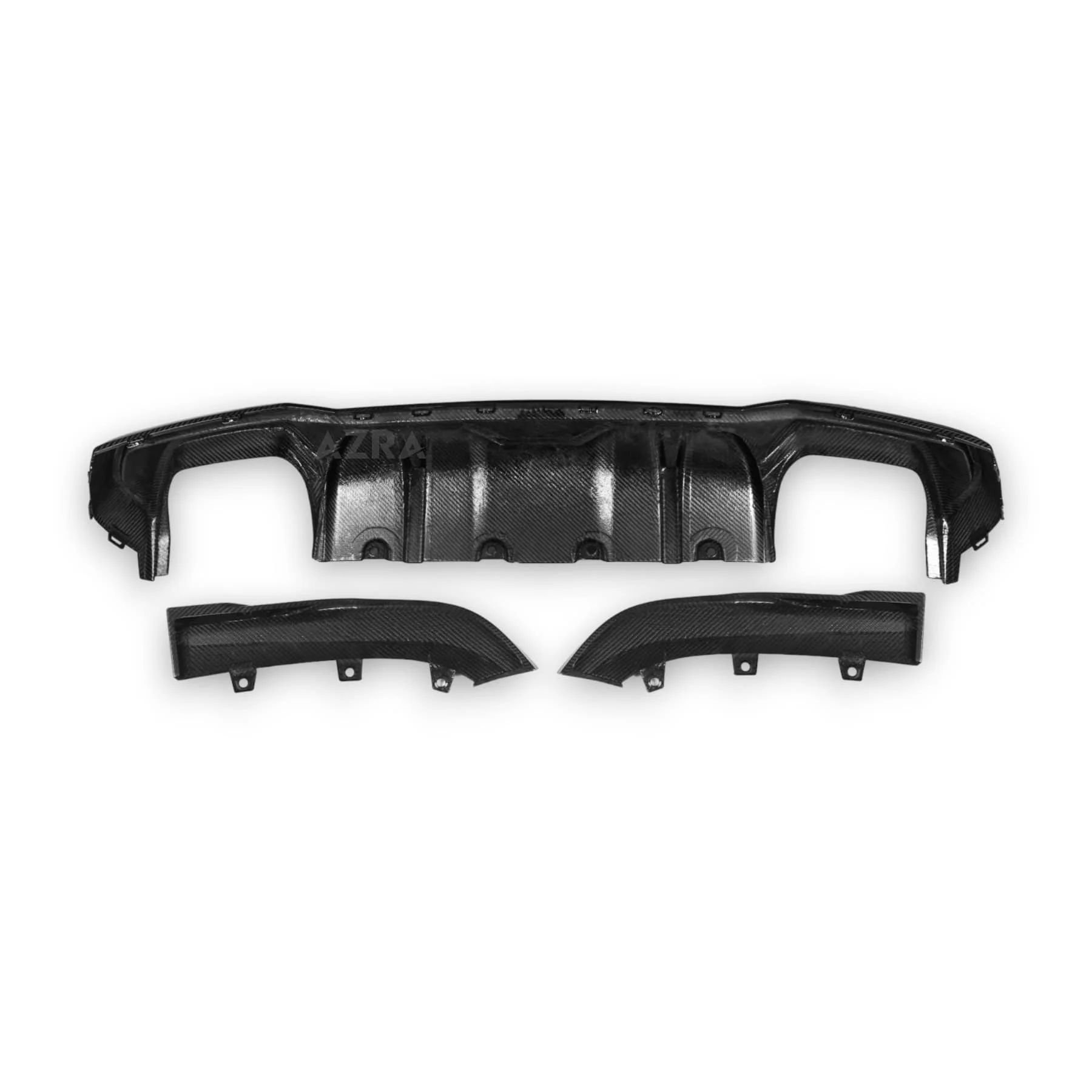 AZRA BMW 4 Series | G22 / G23 | Carbon Fiber Aggressive Rear Diffuser | 2021 - 2025 - Image 8