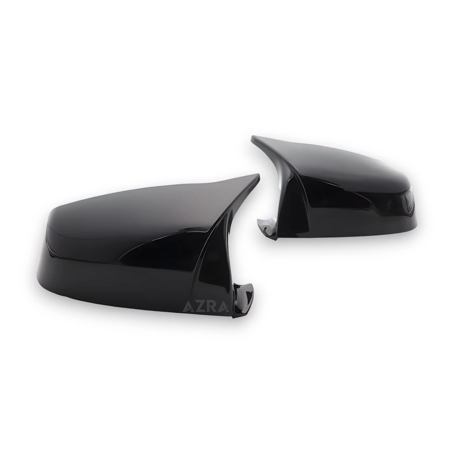 AZRA BMW 5 / 6 / 7 Series | F0X / F1X | Gloss Black / Carbon Print Mirror Caps | 2008 - 2017 - Image 6