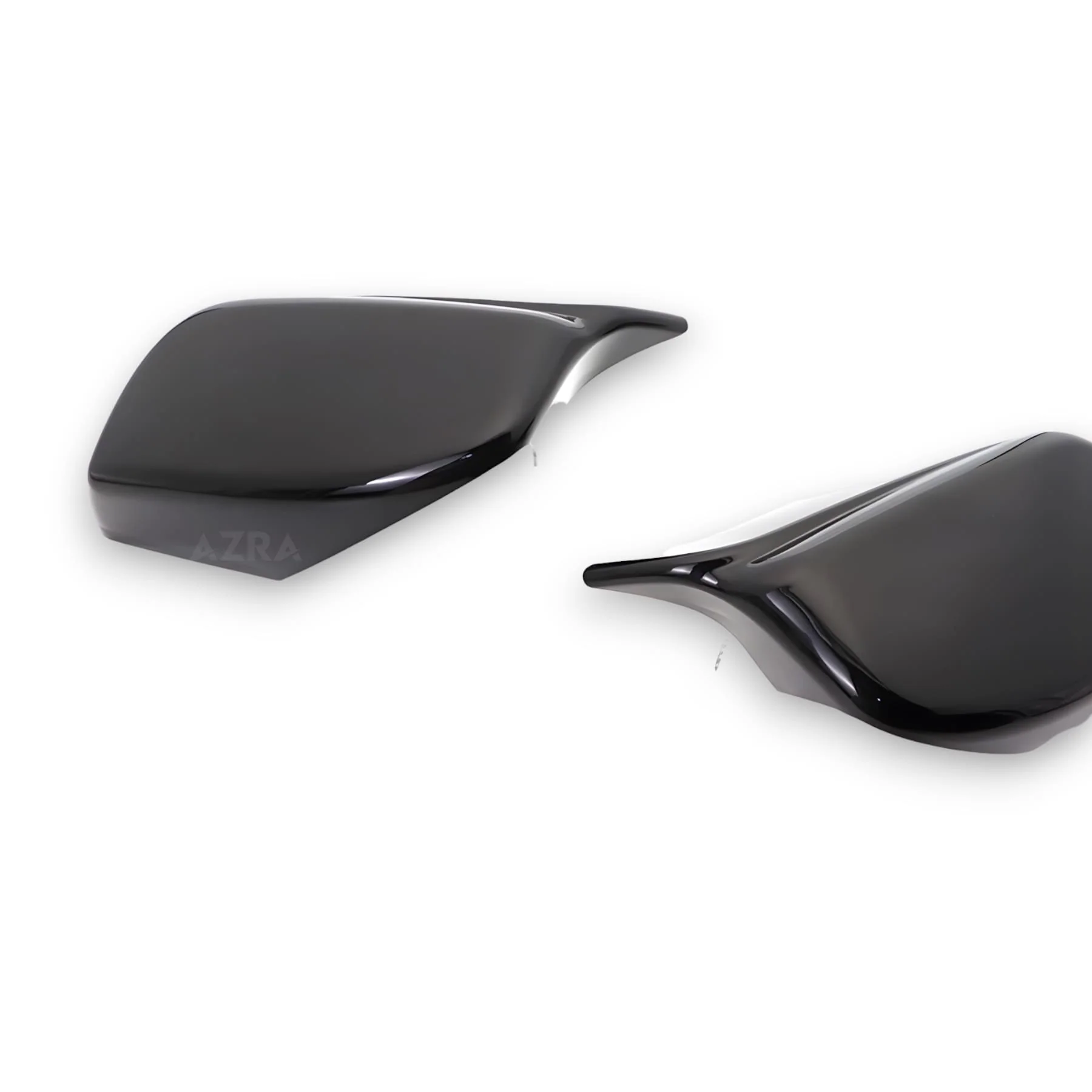 AZRA BMW 5 / 6 Series | E60 / E61 / E63 / E64 | Gloss Black / Carbon Print Mirror Caps | 2003 - 2010 - Image 3