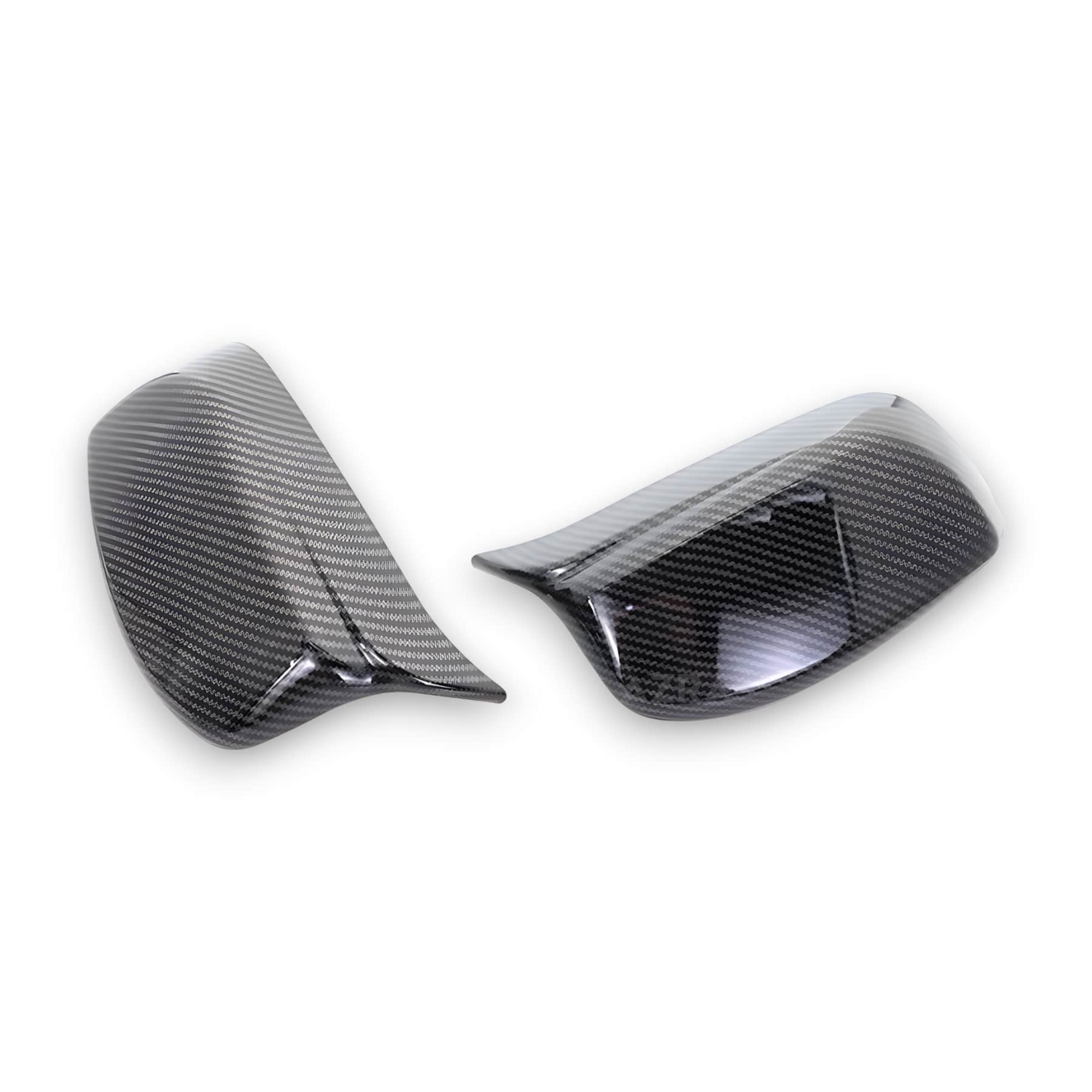 AZRA BMW 5 / 6 Series | E60 / E61 / E63 / E64 | Gloss Black / Carbon Print Mirror Caps | 2003 - 2010 - Image 5