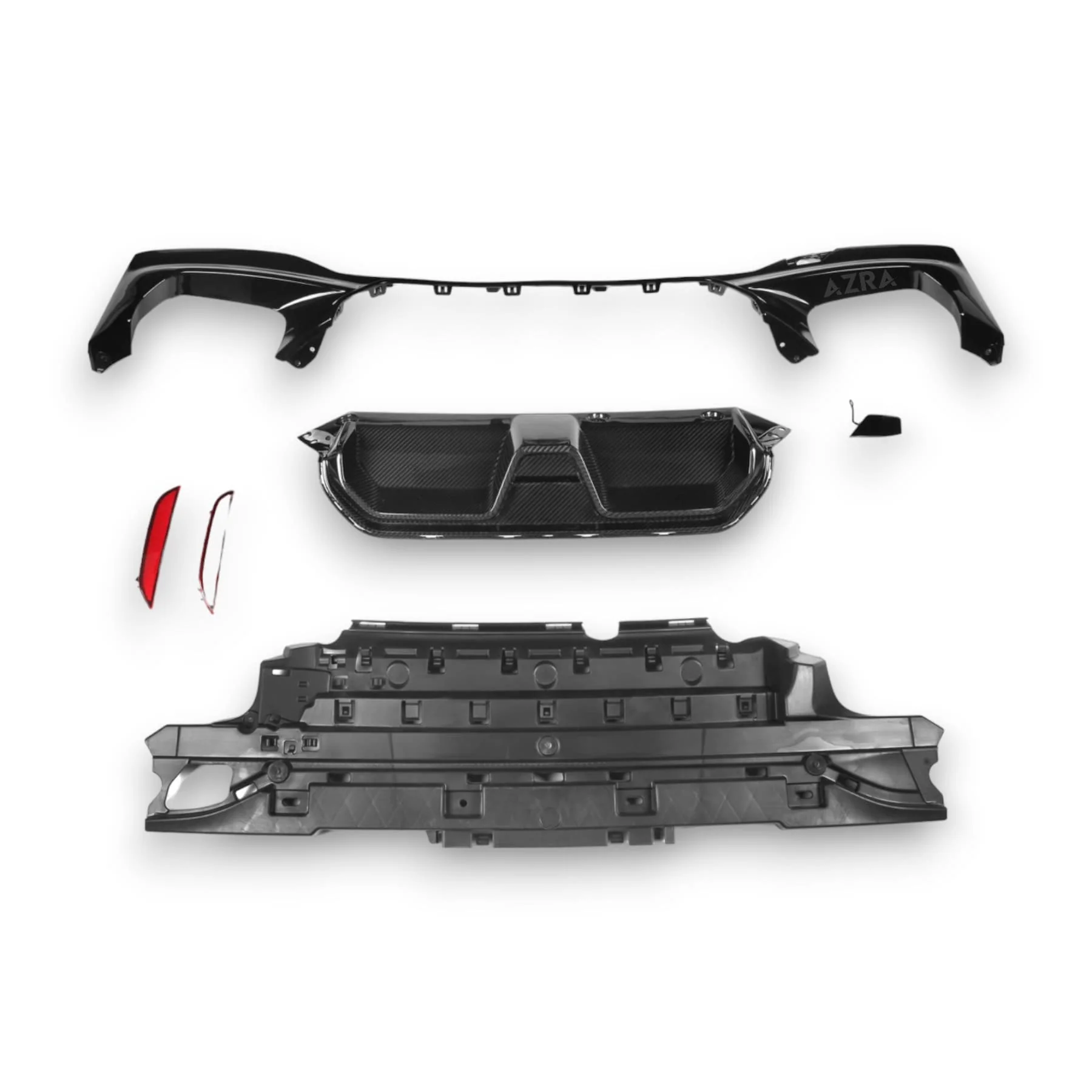 AZRA BMW 5 Series | G30 | Carbon Fiber 'CS' Rear Diffuser | 2017 - 2024 - Image 15