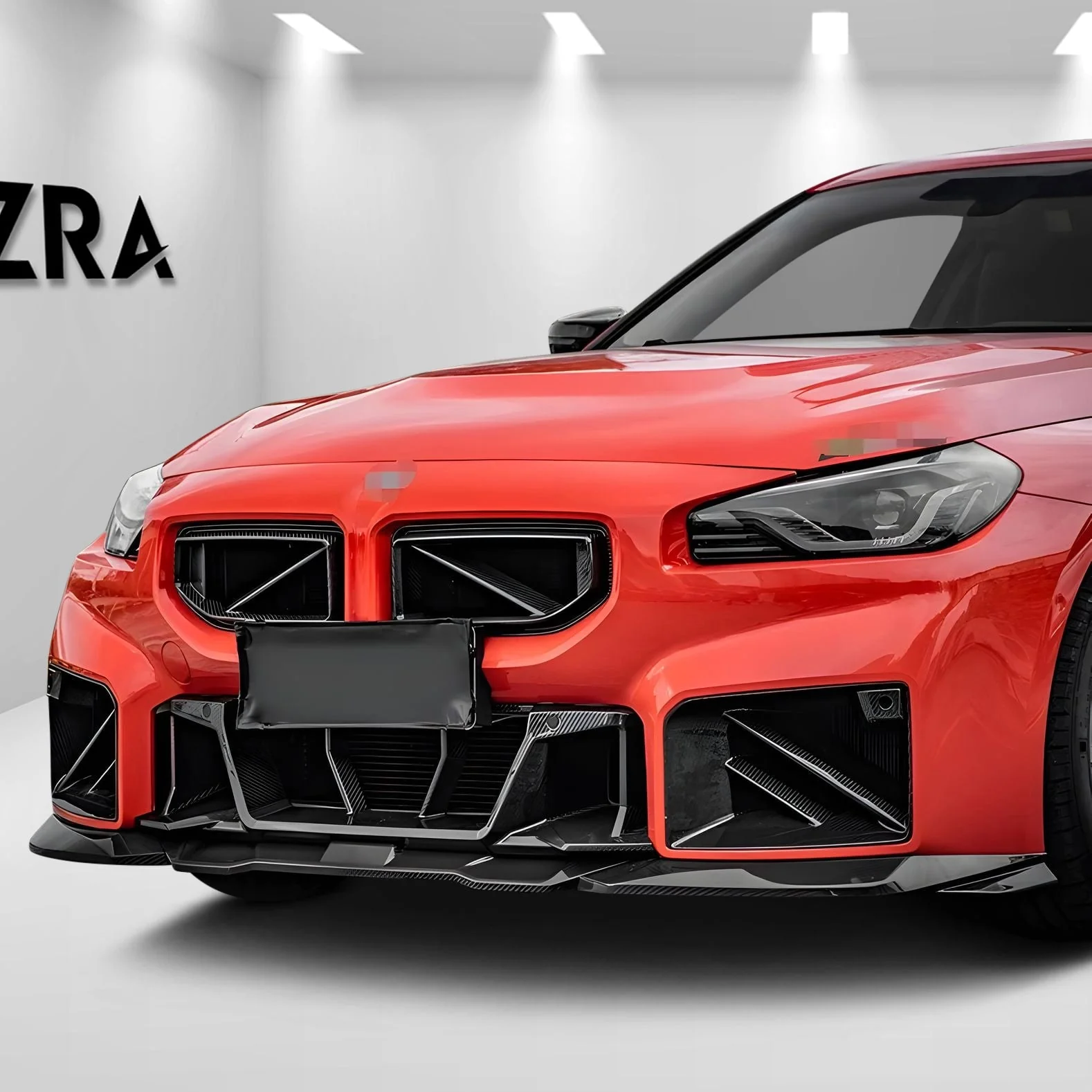 AZRA BMW M2 | G87 | Carbon Fiber Aggressive Front Lip Splitter | 2023+ - Image 3
