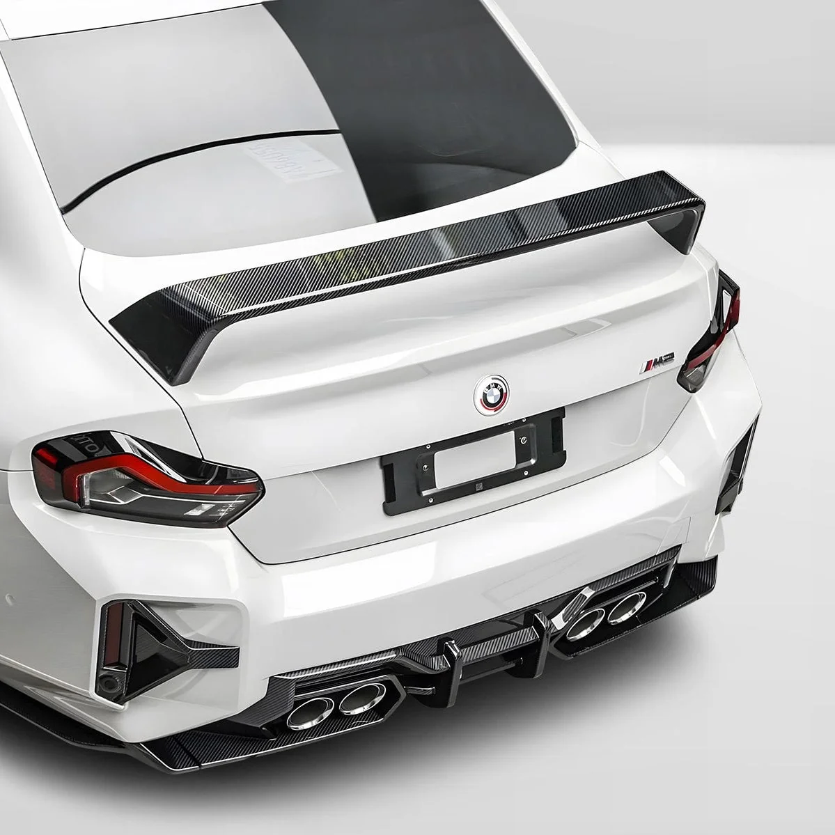 AZRA BMW M2 | G87 | Carbon Fiber 'V2' Rear Bumper Trims | 2023+ - Image 4
