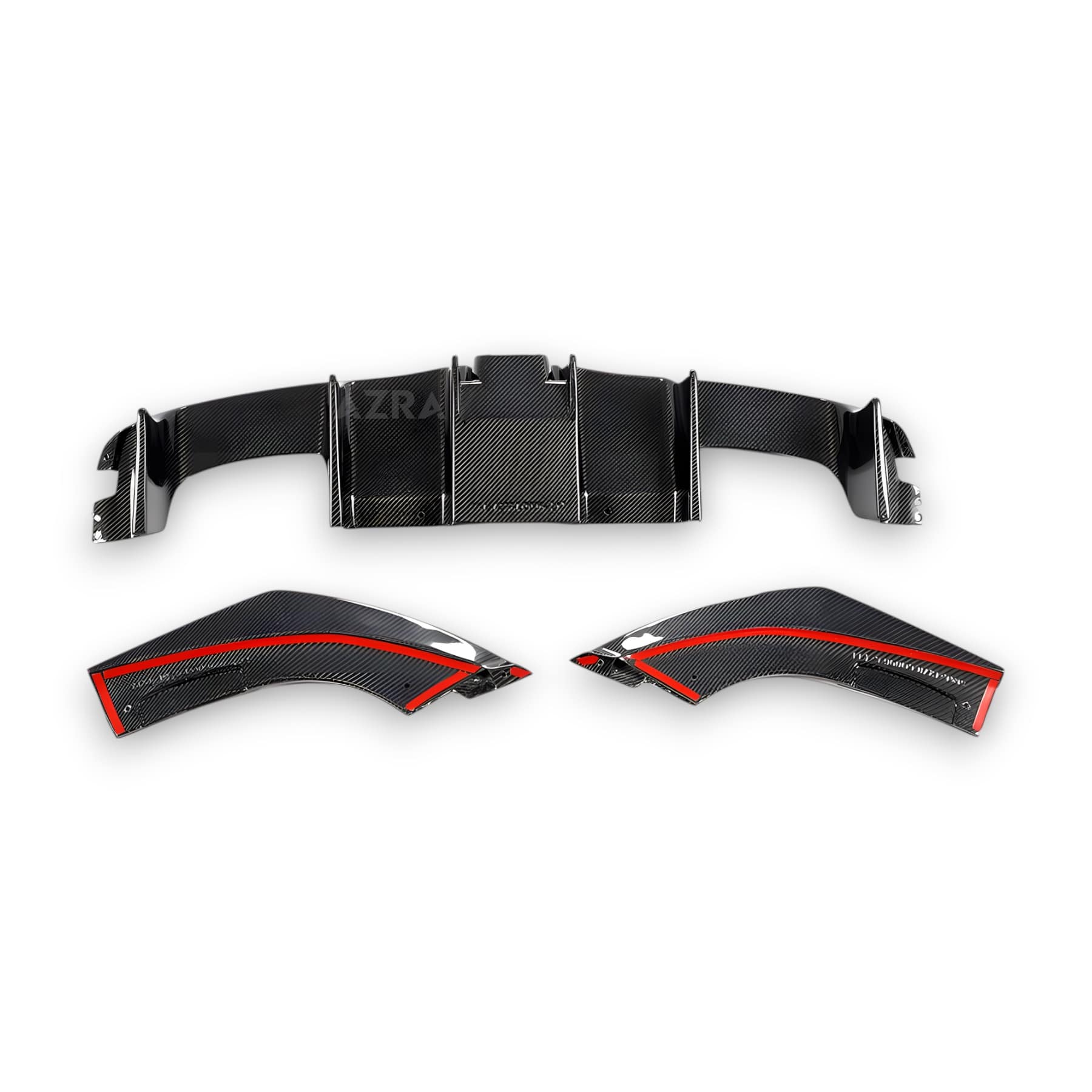 AZRA BMW M2/M2C | F87 | Ultra Aggressive LED Carbon Fiber Rear Diffuser | 2016 - 2021 - Image 2