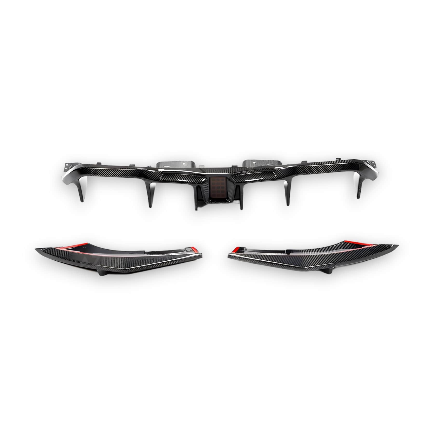 AZRA BMW M2/M2C | F87 | Ultra Aggressive LED Carbon Fiber Rear Diffuser | 2016 - 2021 - Image 5