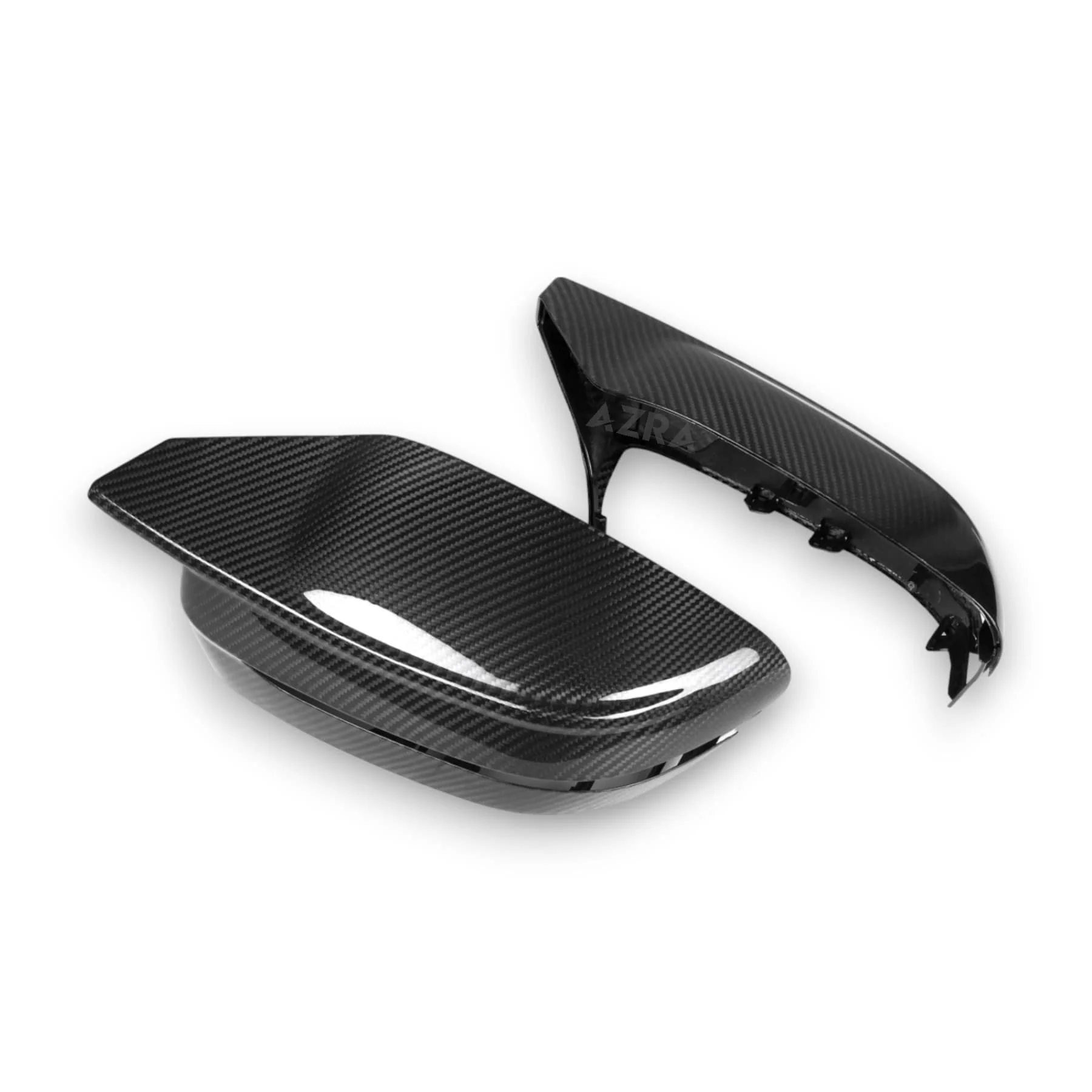 AZRA BMW M2/M3/M4 | G8X | Carbon Fiber Replacement Mirror Caps - Image 4