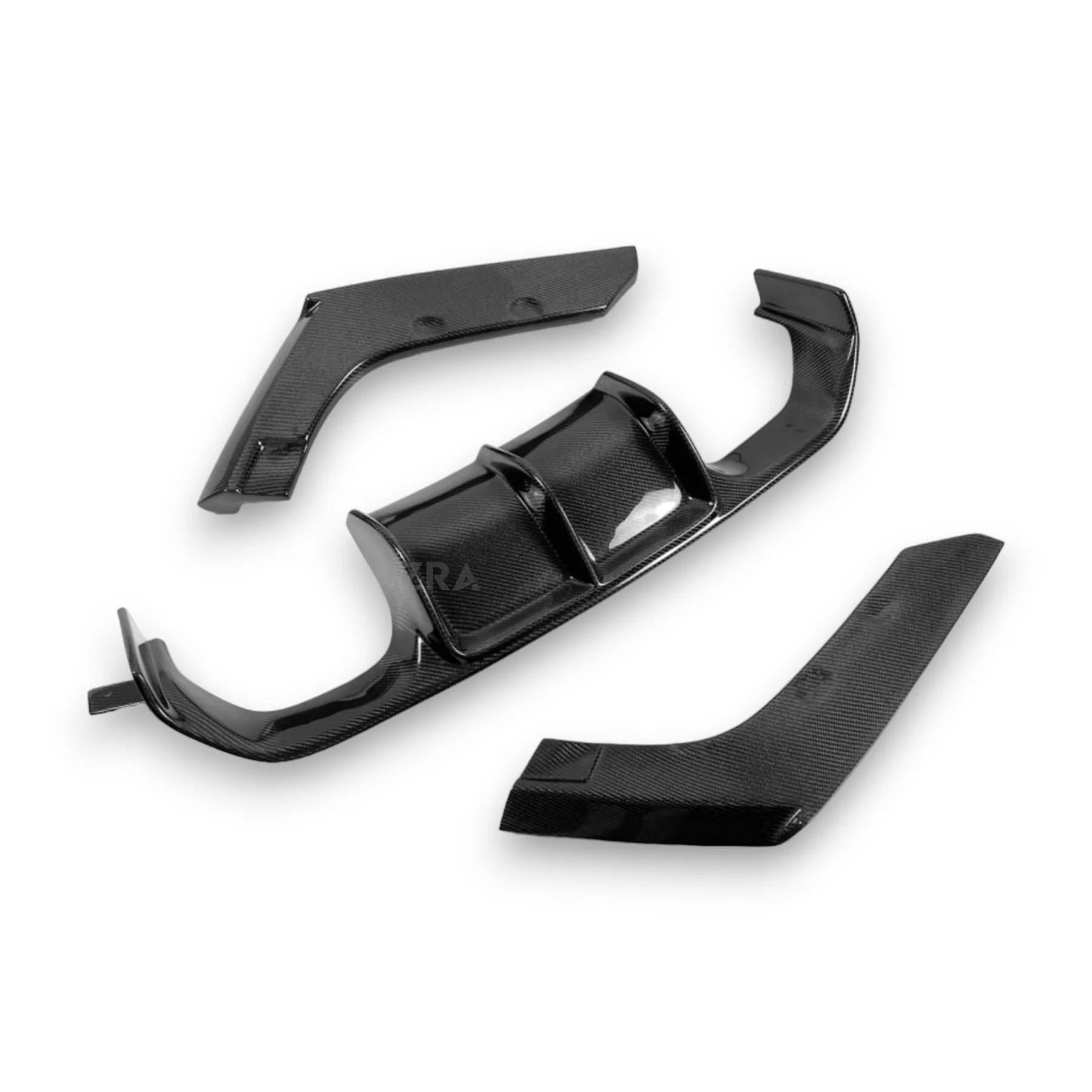 AZRA BMW M3/M4 | F80/F82/F83 | Carbon Fiber Rear Diffuser | 2014 - 2020 - Image 2