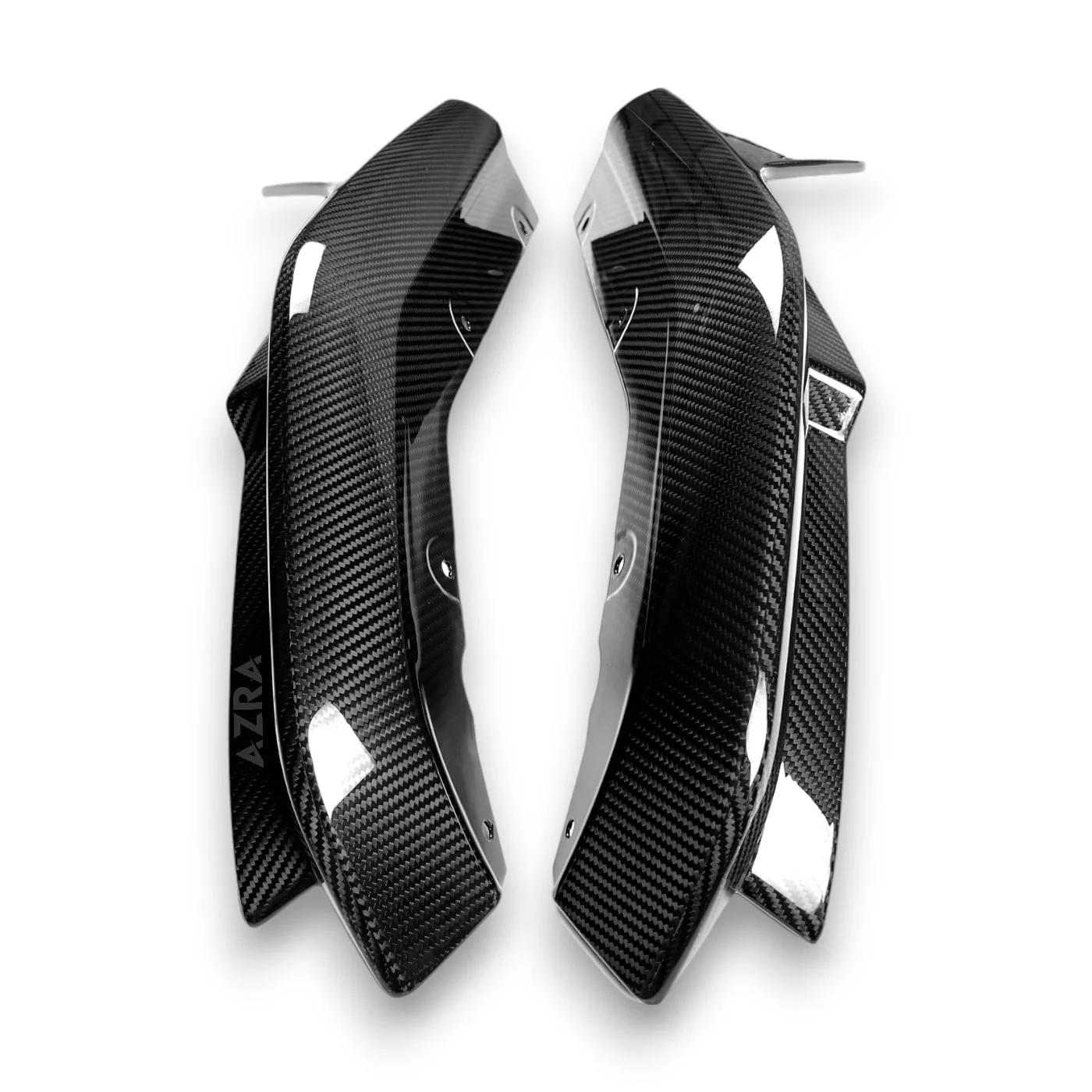 AZRA BMW M3/M4 | G80/G81/G82/G83 | Carbon Fiber 'MP' Rear Splitters | 2020 - 2025 - Image 2