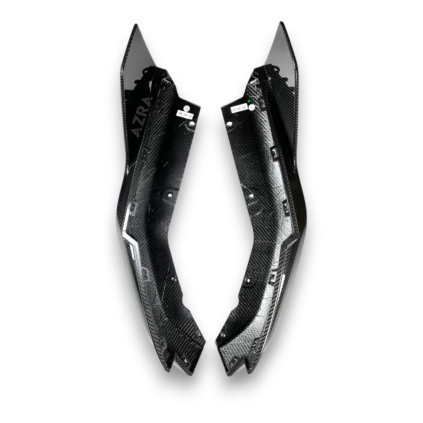 AZRA BMW M3/M4 | G80/G81/G82/G83 | Carbon Fiber 'MP' Rear Splitters | 2020 - 2025 - Image 4