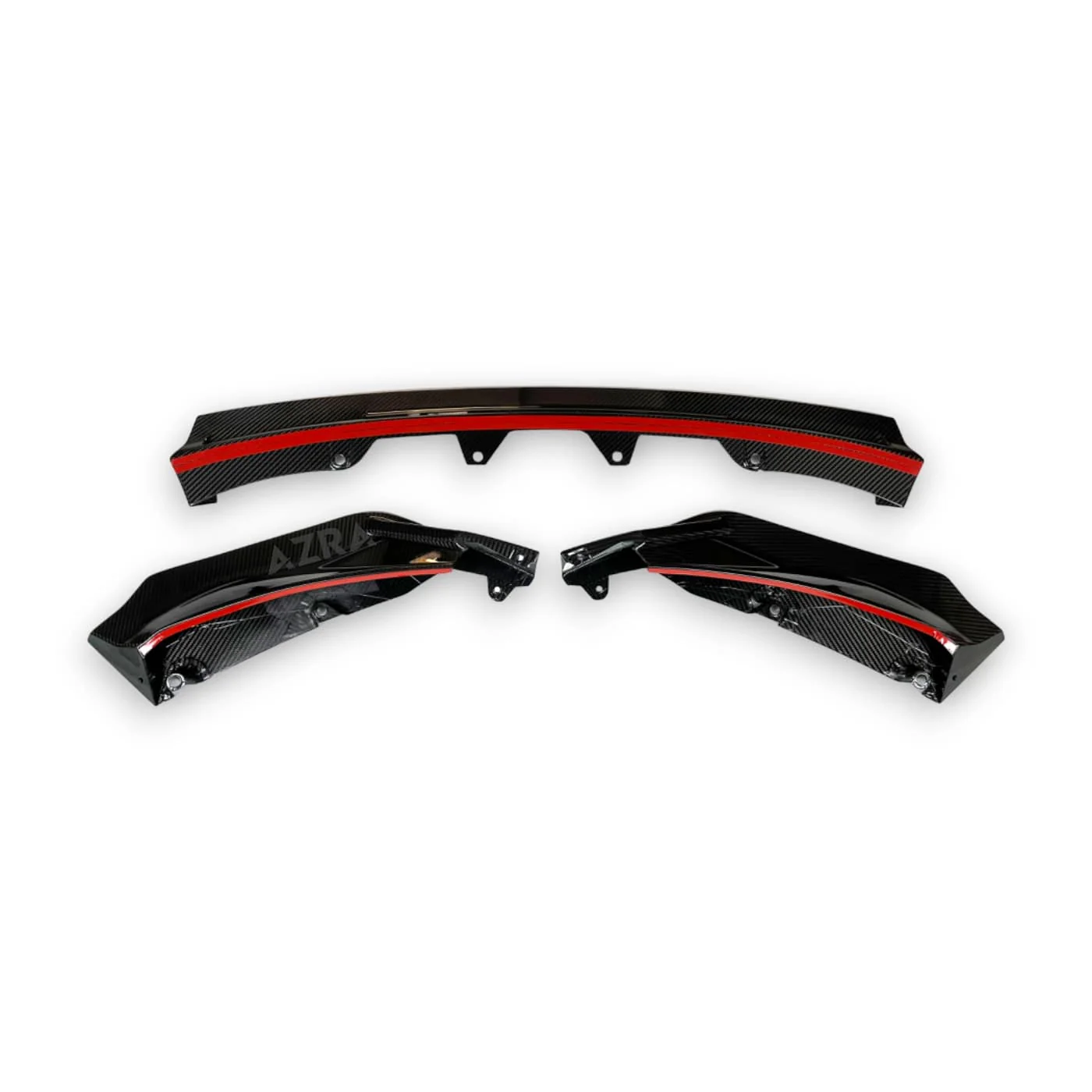 AZRA BMW M3/M4 | G80/G81/G82/G83 | Aggressive Carbon Fiber 'V' Front Lip Splitter | 2020 - 2025 - Image 5