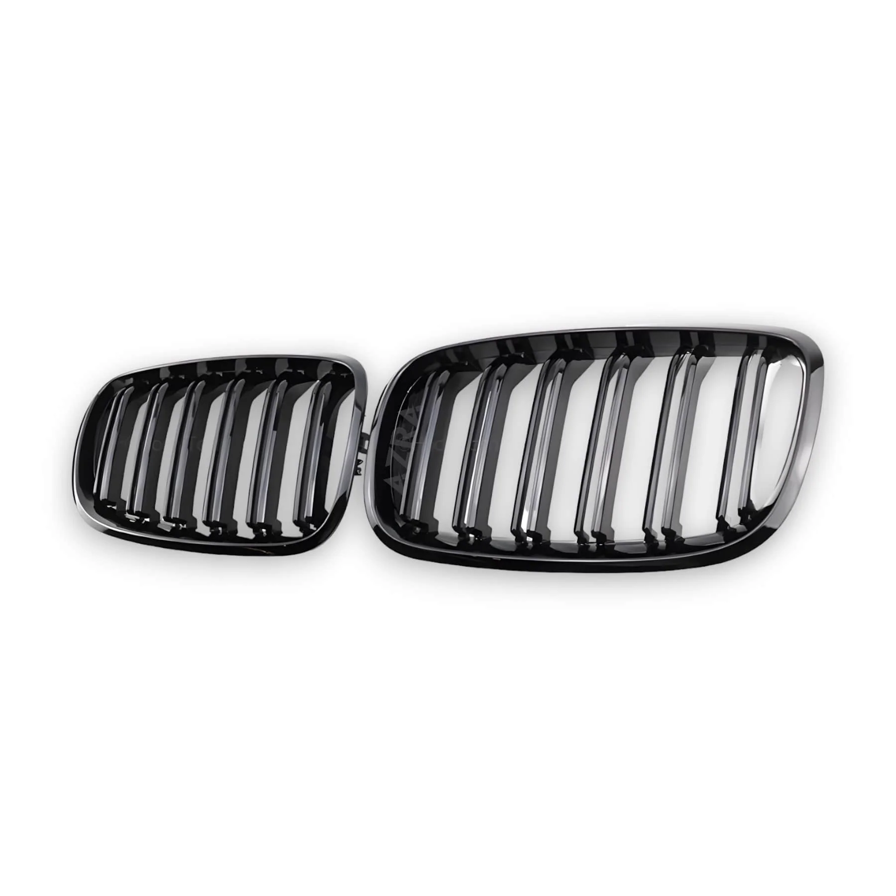 AZRA BMW X5 / X6 | E70 / E71 / E72 | Gloss Black Front Grilles | 2006 - 2014 - Image 2