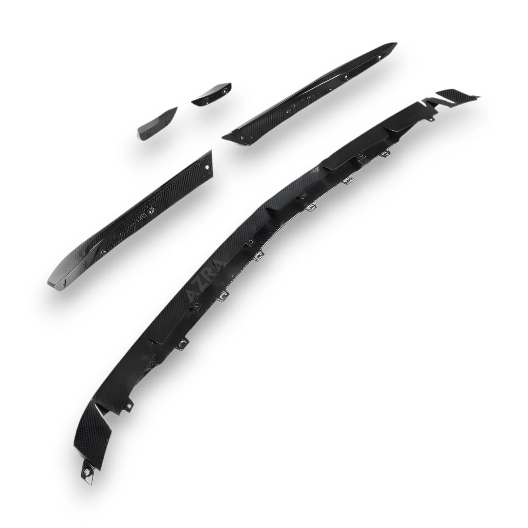 AZRA Mercedes Benz A-Class A45 AMG | W177 | Carbon Fiber Front Lip Splitter | 2020+ - Image 4