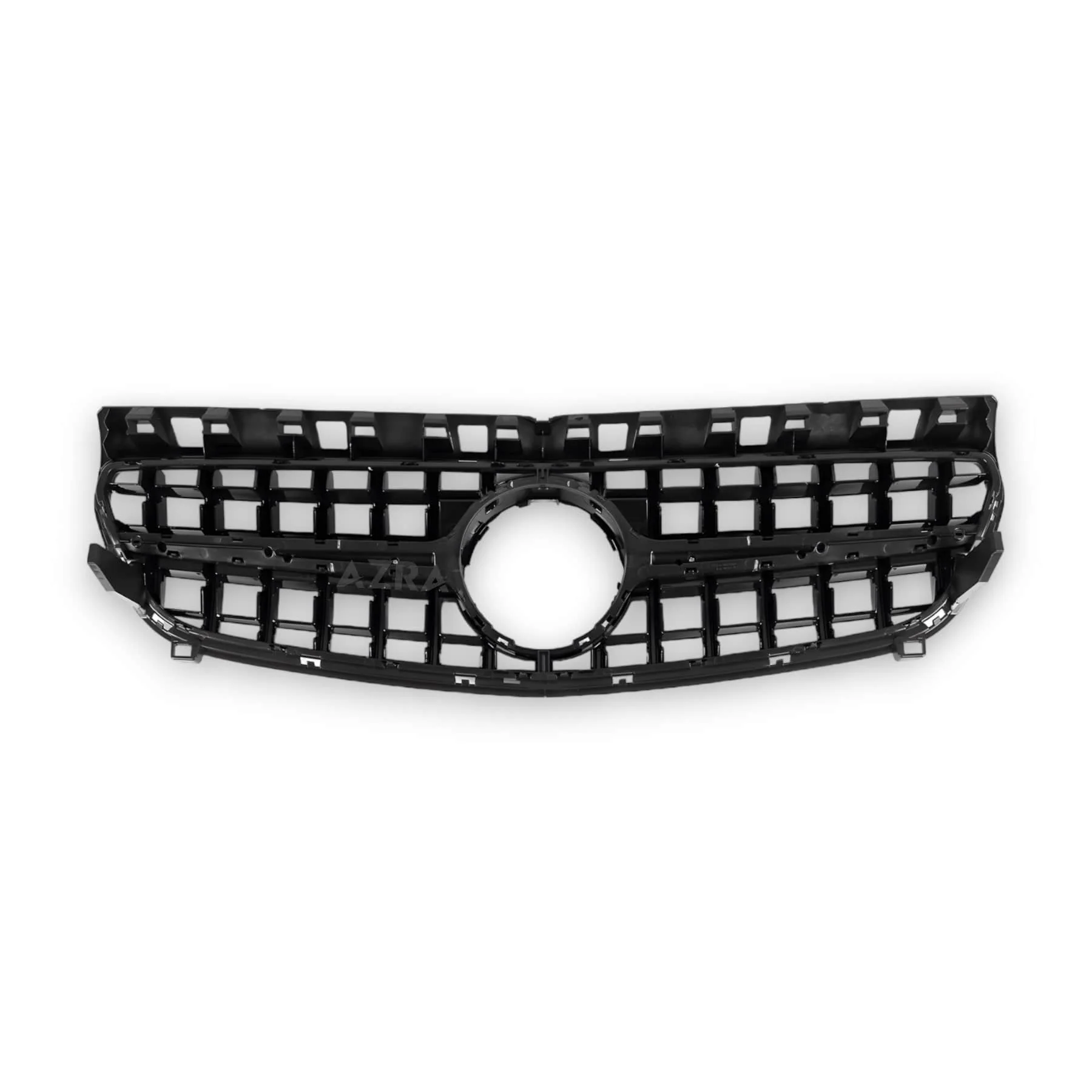 AZRA Mercedes-Benz A Class / A45 | W176 | AMG GT Panamericana Gloss Black / Chrome Front Grille | 2012 - 2015 - Image 11