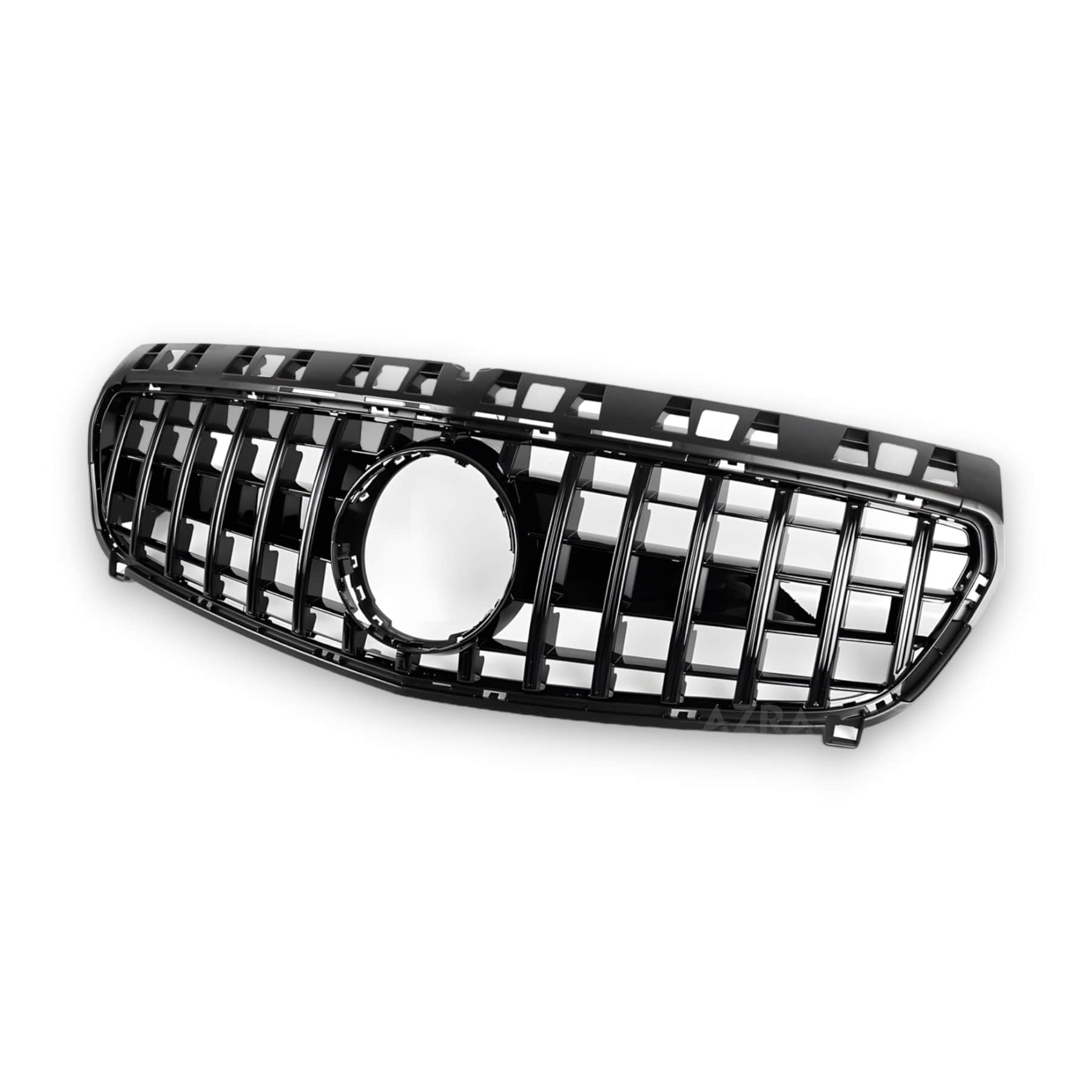 AZRA Mercedes-Benz A Class / A45 | W176 | AMG GT Panamericana Gloss Black / Chrome Front Grille | 2012 - 2015 - Image 5
