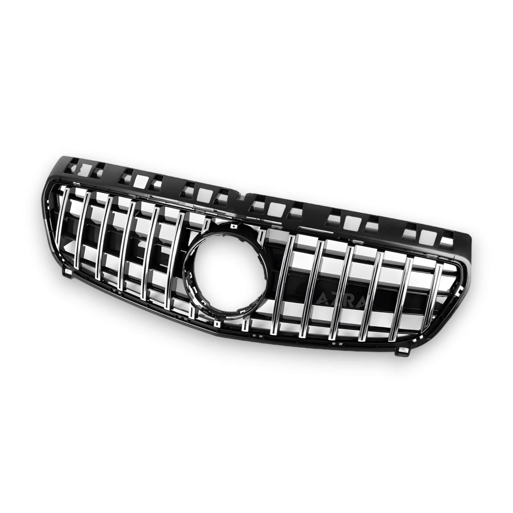AZRA Mercedes-Benz A Class / A45 | W176 | AMG GT Panamericana Gloss Black / Chrome Front Grille | 2012 - 2015 - Image 6