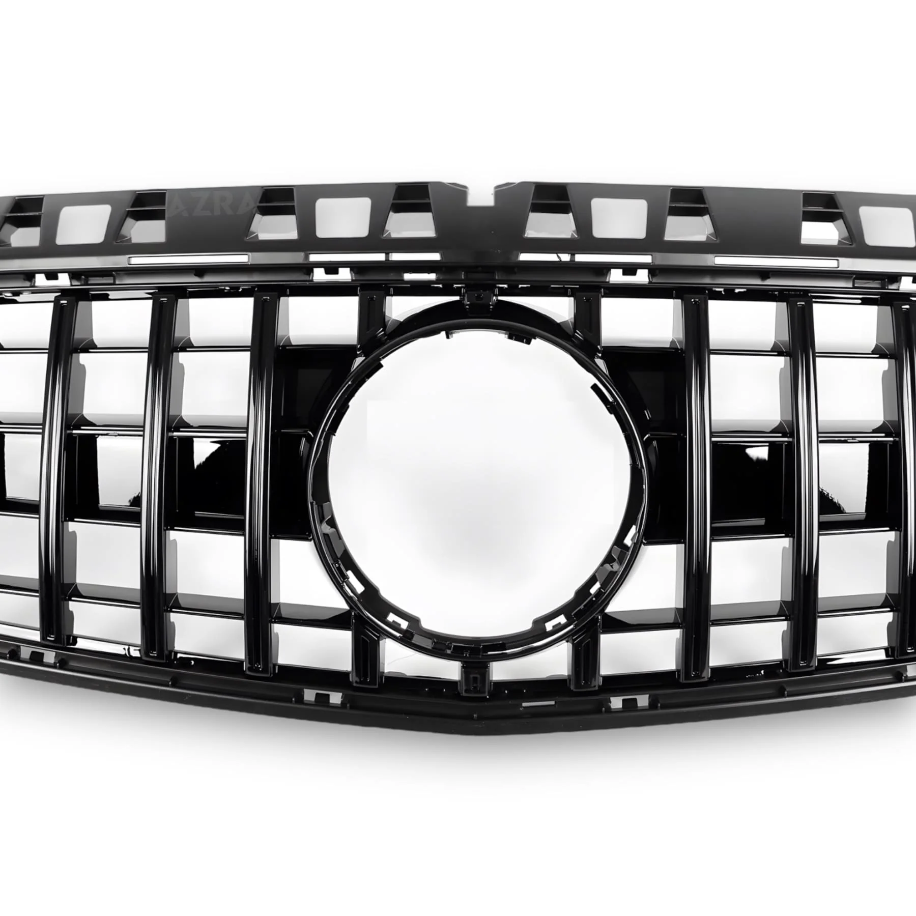 AZRA Mercedes-Benz A Class / A45 | W176 | AMG GT Panamericana Gloss Black / Chrome Front Grille | 2012 - 2015 - Image 7